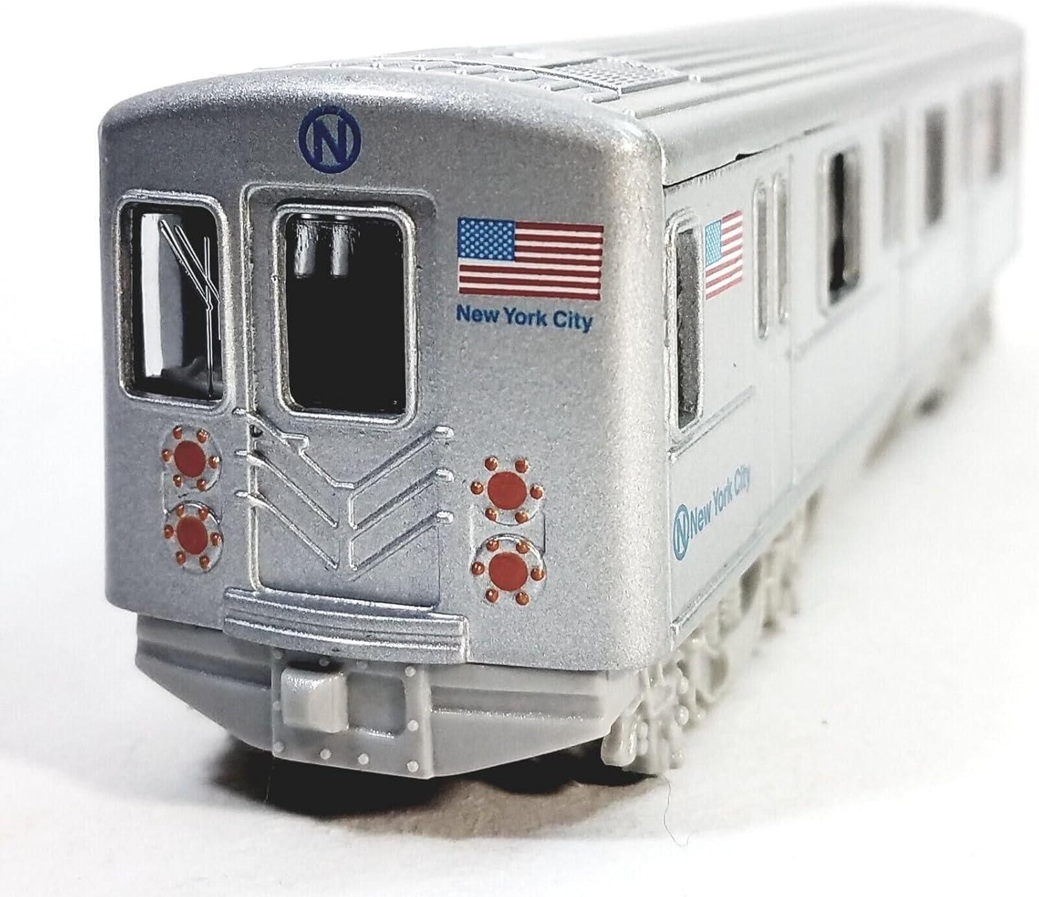 METRO Diecast Model Subway Train 7"