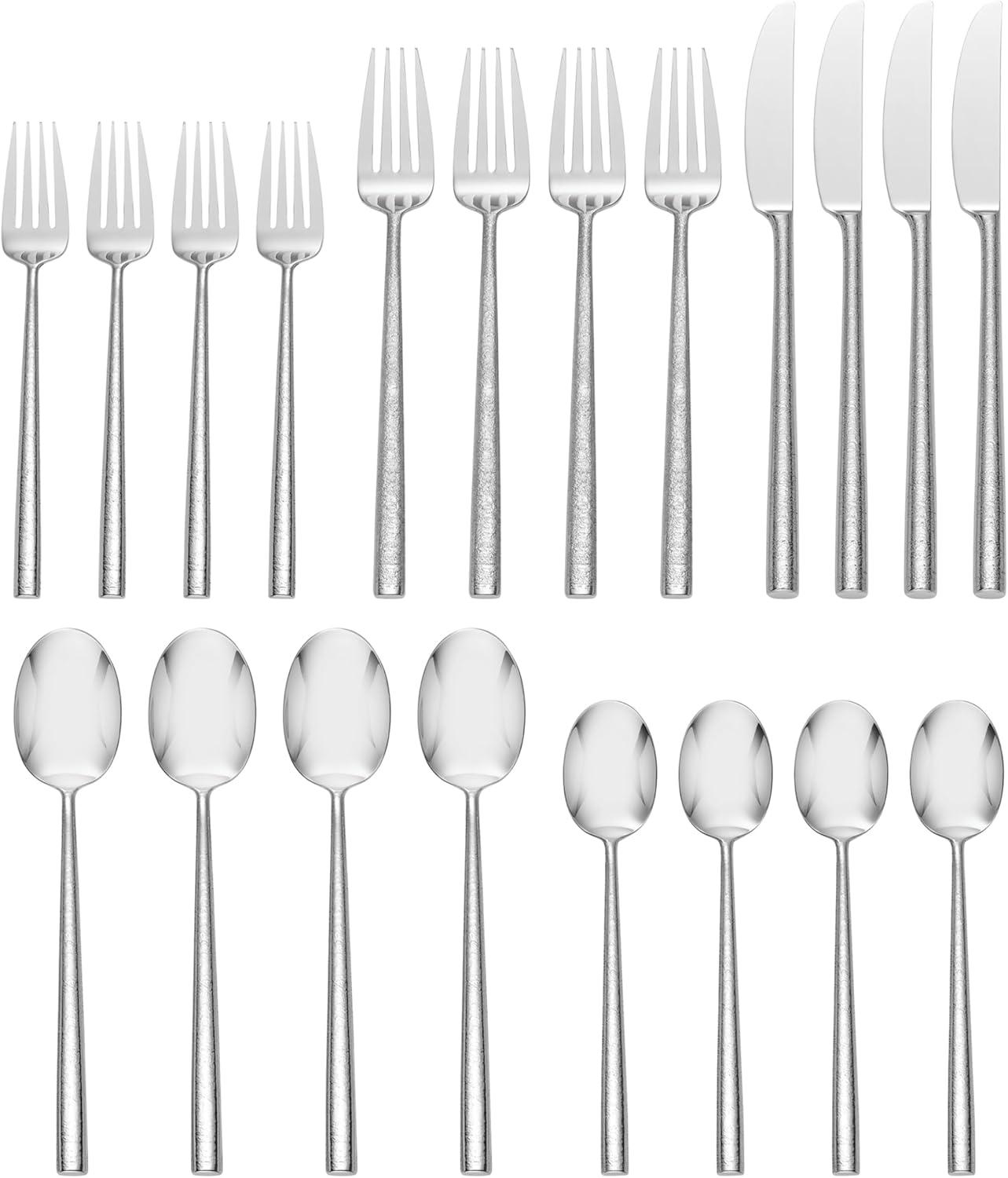 Summit 20-Piece Stainless Steel Flatware Set, Service for 4