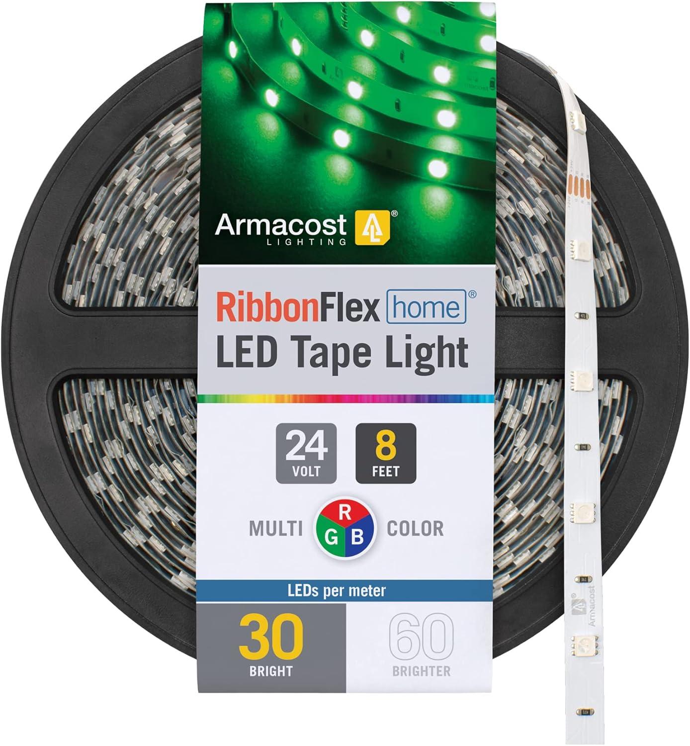 RibbonFlex Home, 24V, RGB, 30LEDs/M, IP20, 2.5M Undercabinet Strip Light