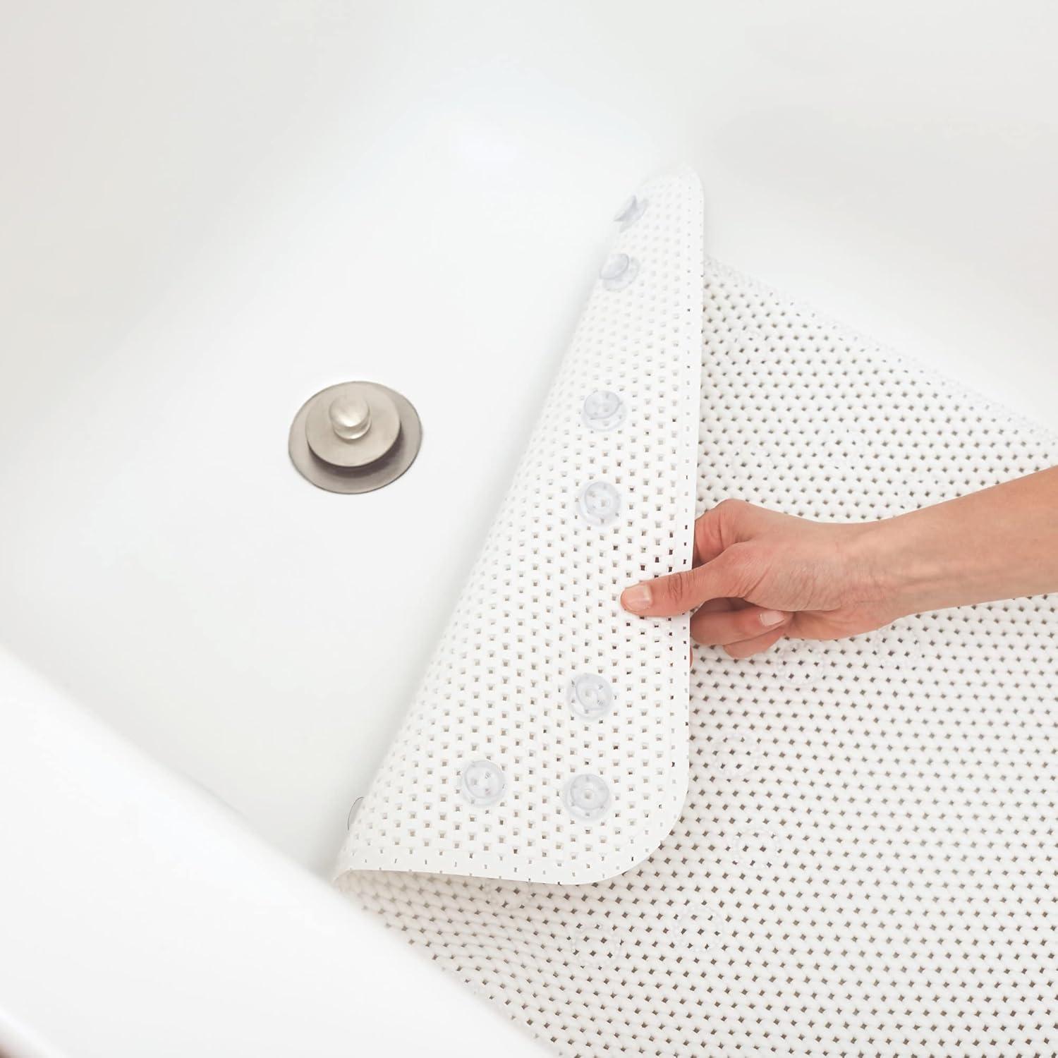 Duck 21 in x 21 in Softex Cushioned Shower Mat, White