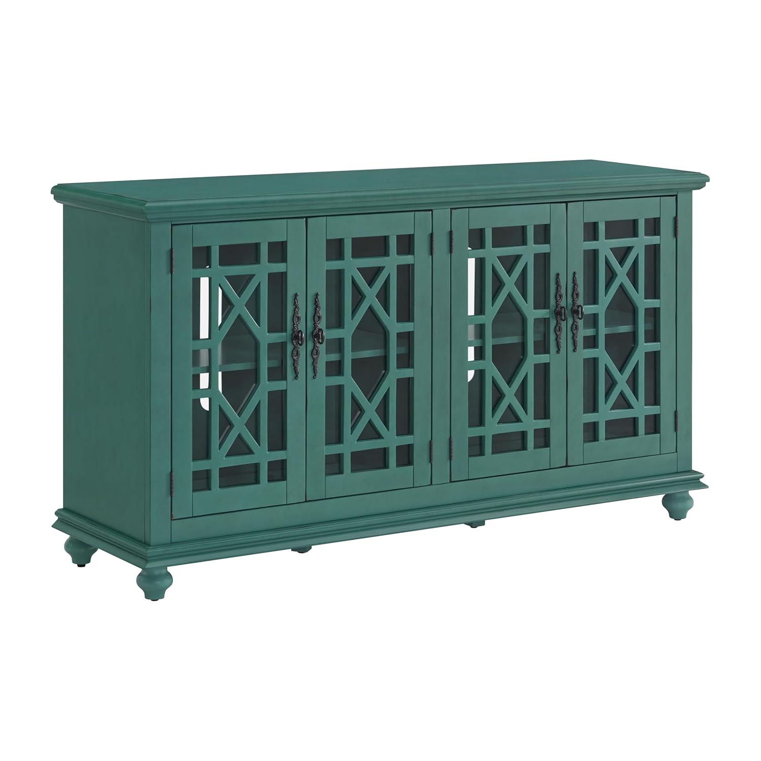 Martin Svensson Home Jules 63" TV Stand Teal Green Finish