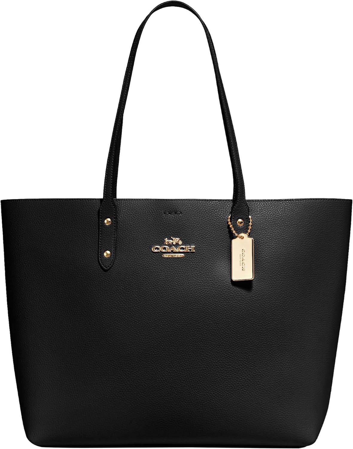 Coach Town Tote in IM/Wine