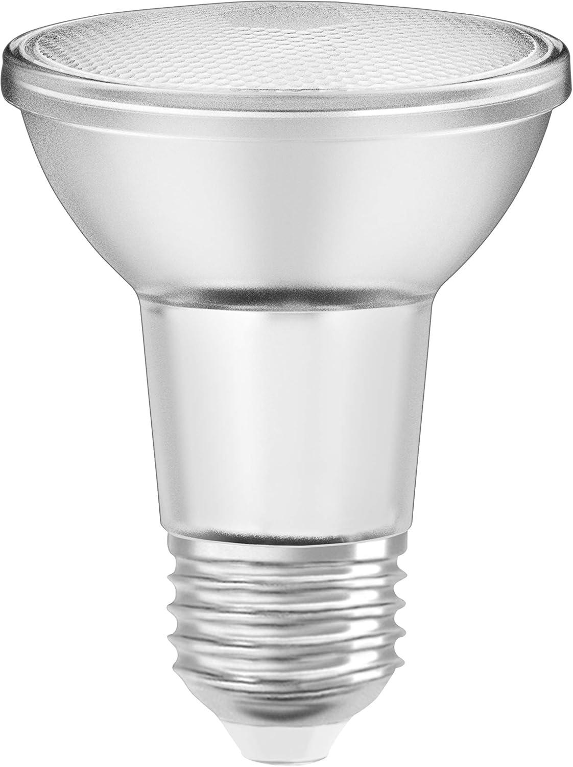 Sylvania 50W Equivalent White Dimmable LED Floodlight Bulb