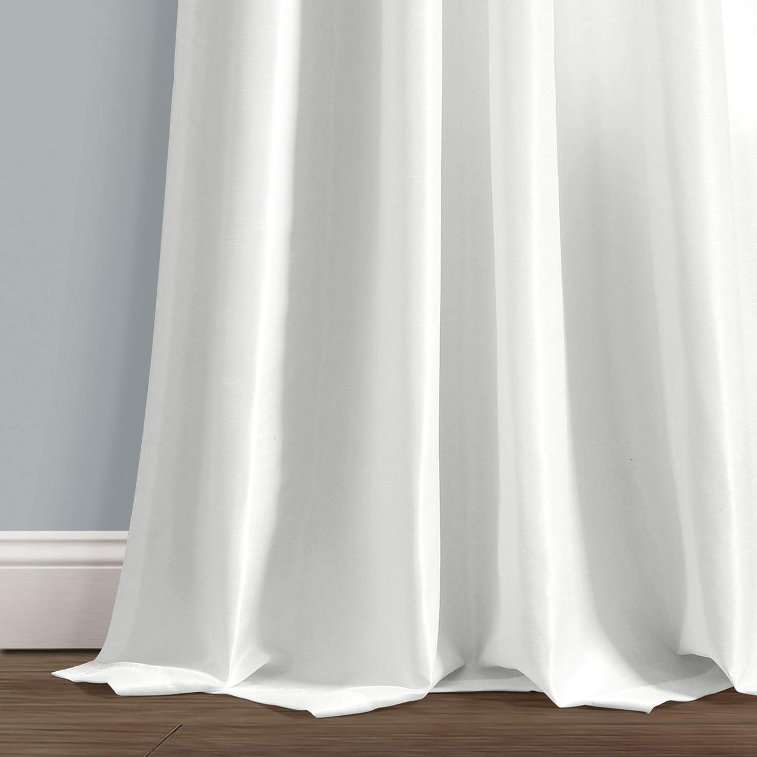 Venetian Polyester Semi-Sheer Curtain Panel