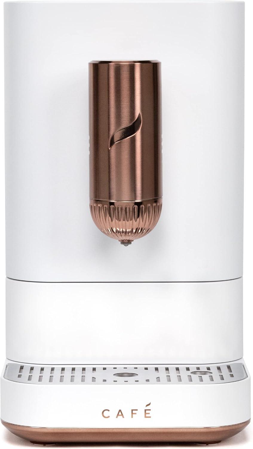 Café Affetto Automatic Espresso Machine | Brew in 90 Seconds | 20 Bar Pump Pressure for Balanced Extraction | Five Adjustable Grind Size Levels | WiFi Connected for Drink Customization | Matte Black