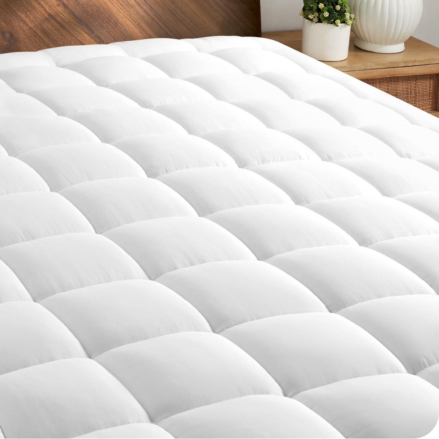 Bare Home Cotton Top Mattress Pad