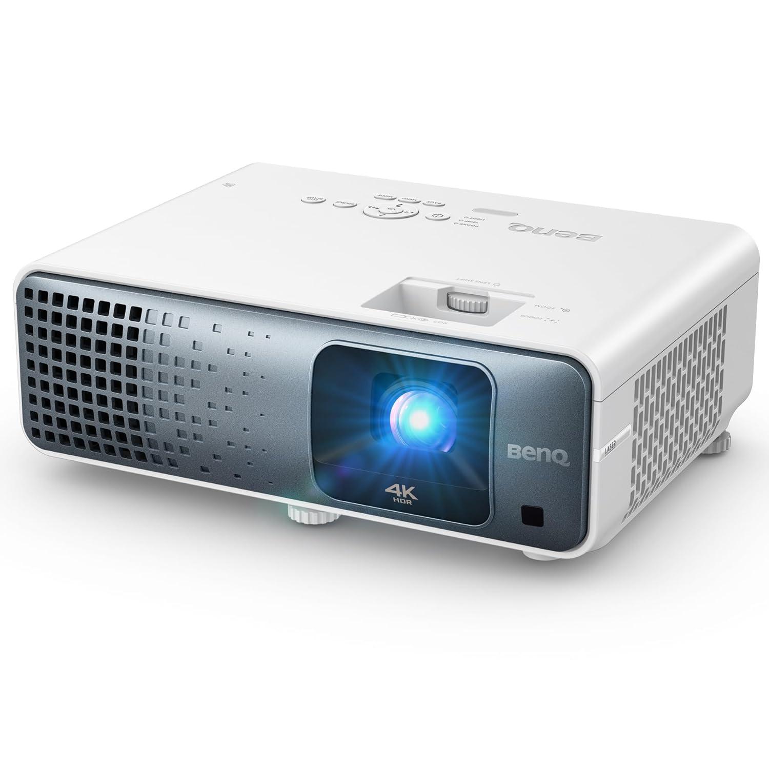BenQ TK710 4K Ultra HD Gray and White Laser Projector