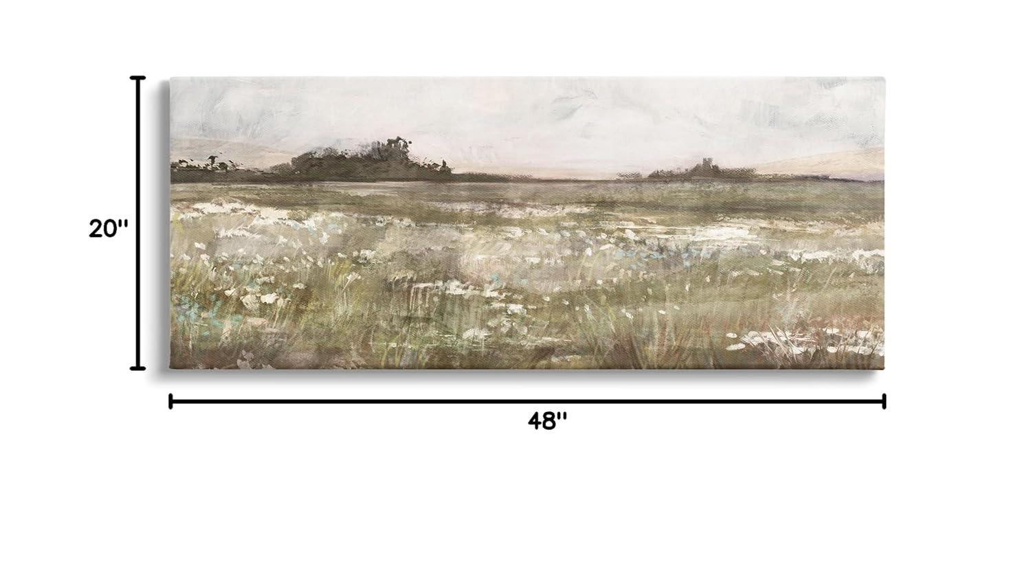 Stupell Industries " Rural Country Meadow " by Nina Blue Painting Print