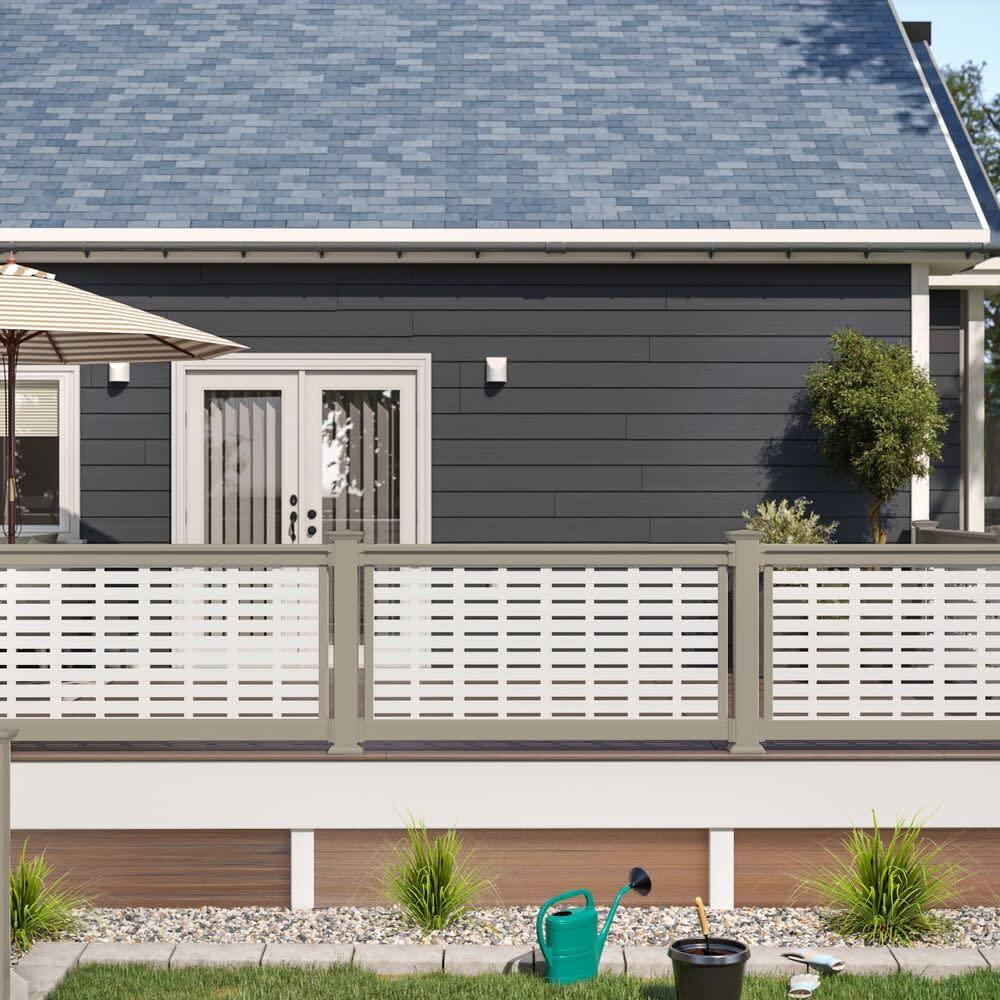 Barrette Outdoor Living 39" H x 4" W Clay Vinyl Post Sleeve