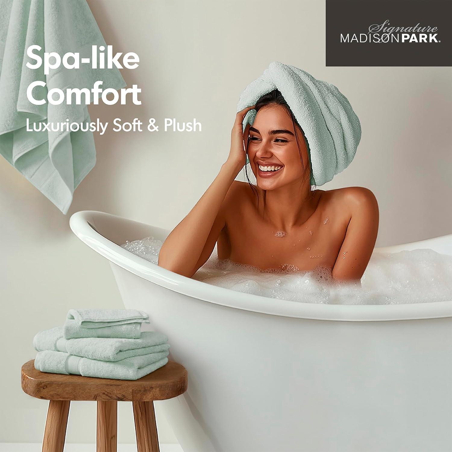 Paulafurinture 100% Cotton Bath Towels