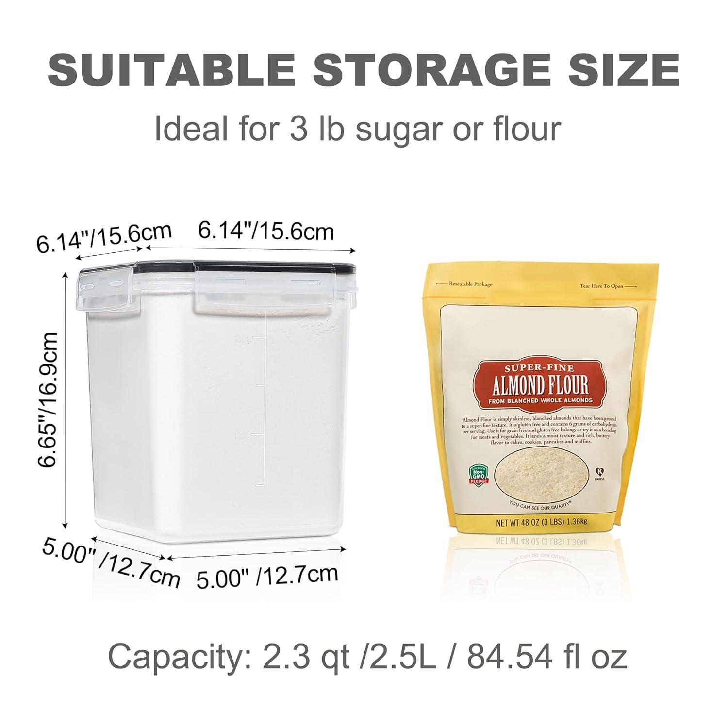 Medium Food Storage Containers  2.5L /84.5Oz