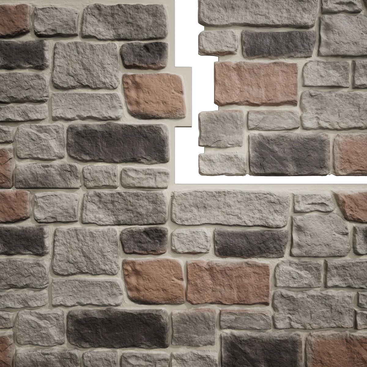 Ekena Millwork EverStone Cobblestone Faux Stone Panel