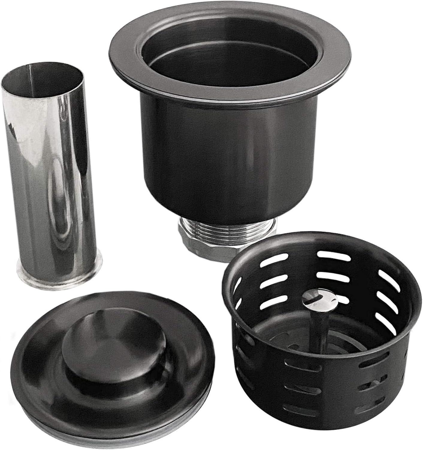 STYLISH 3.5 inch Kitchen Sink Deep Strainer with Removable Basket