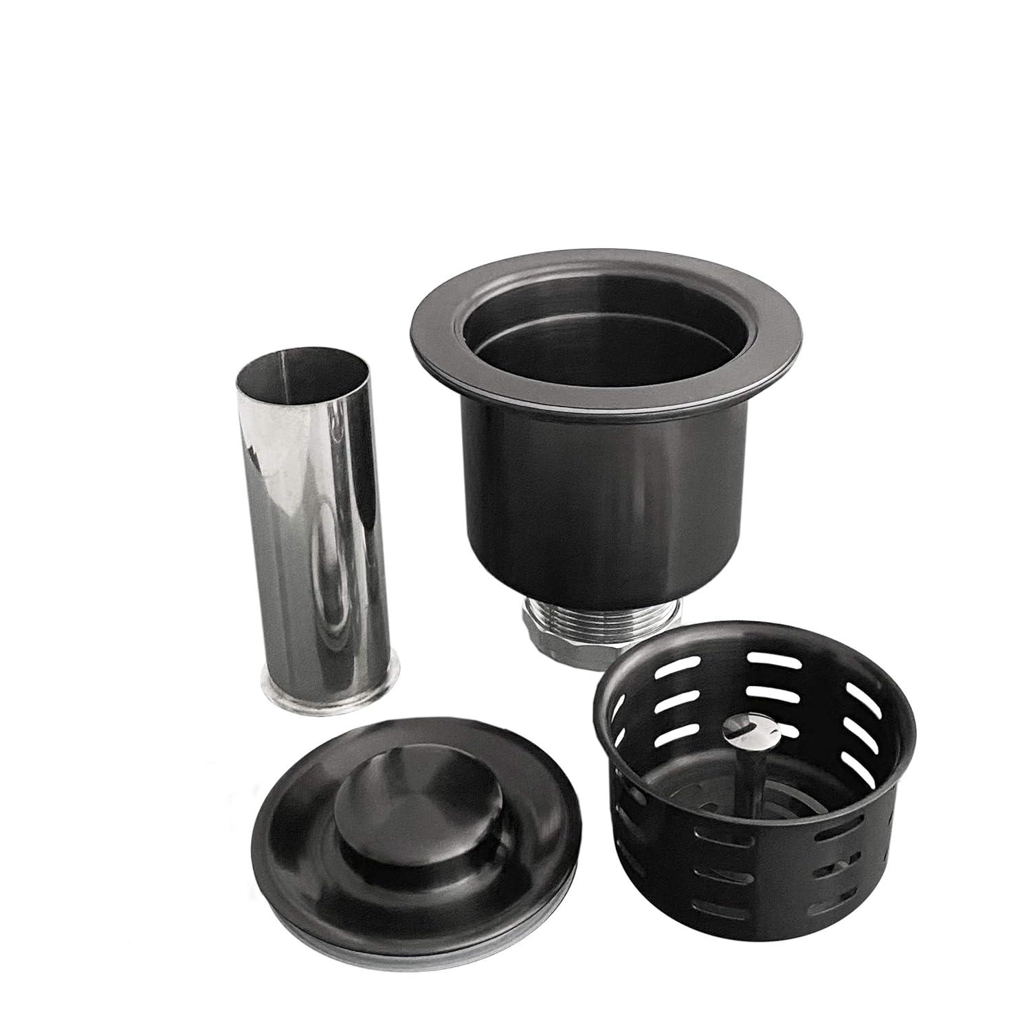 STYLISH 3.5 inch Kitchen Sink Deep Strainer with Removable Basket