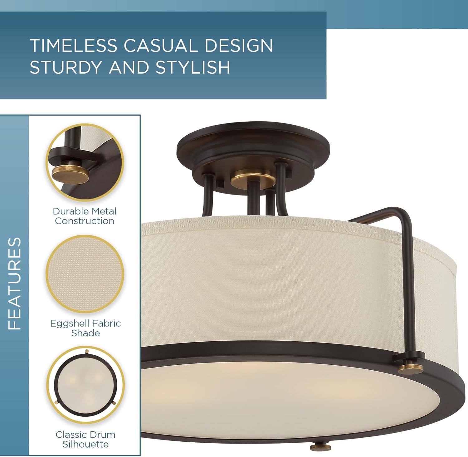 Calvary Semi-Flush Mount