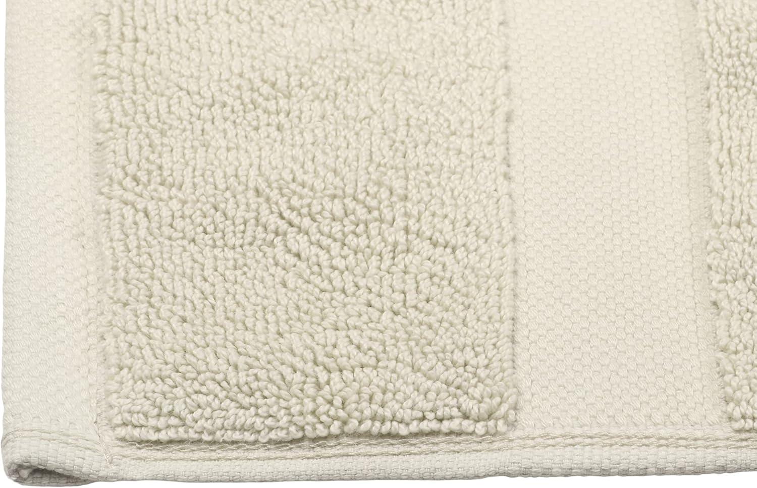 A1 Home Collections 100% Organic Cotton Towels 900 GSM Plush Feather Touch Quick Dry Bath Mat, GOTS Certified, Oeko-Tex Green Certified, Organic Cotton Bath Mat