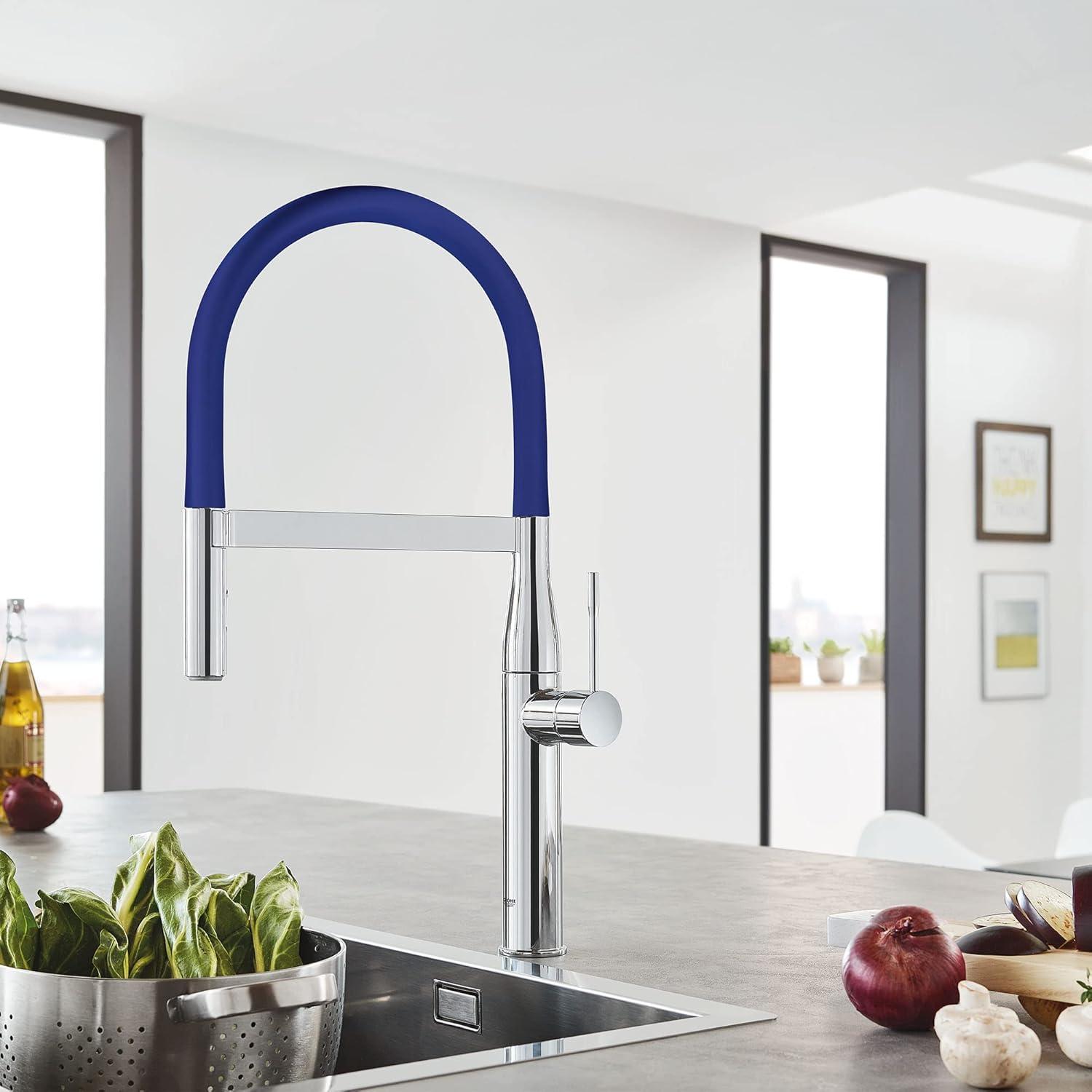 Essence New Single Handle Kitchen Faucet with SilkMove® and with Accessories