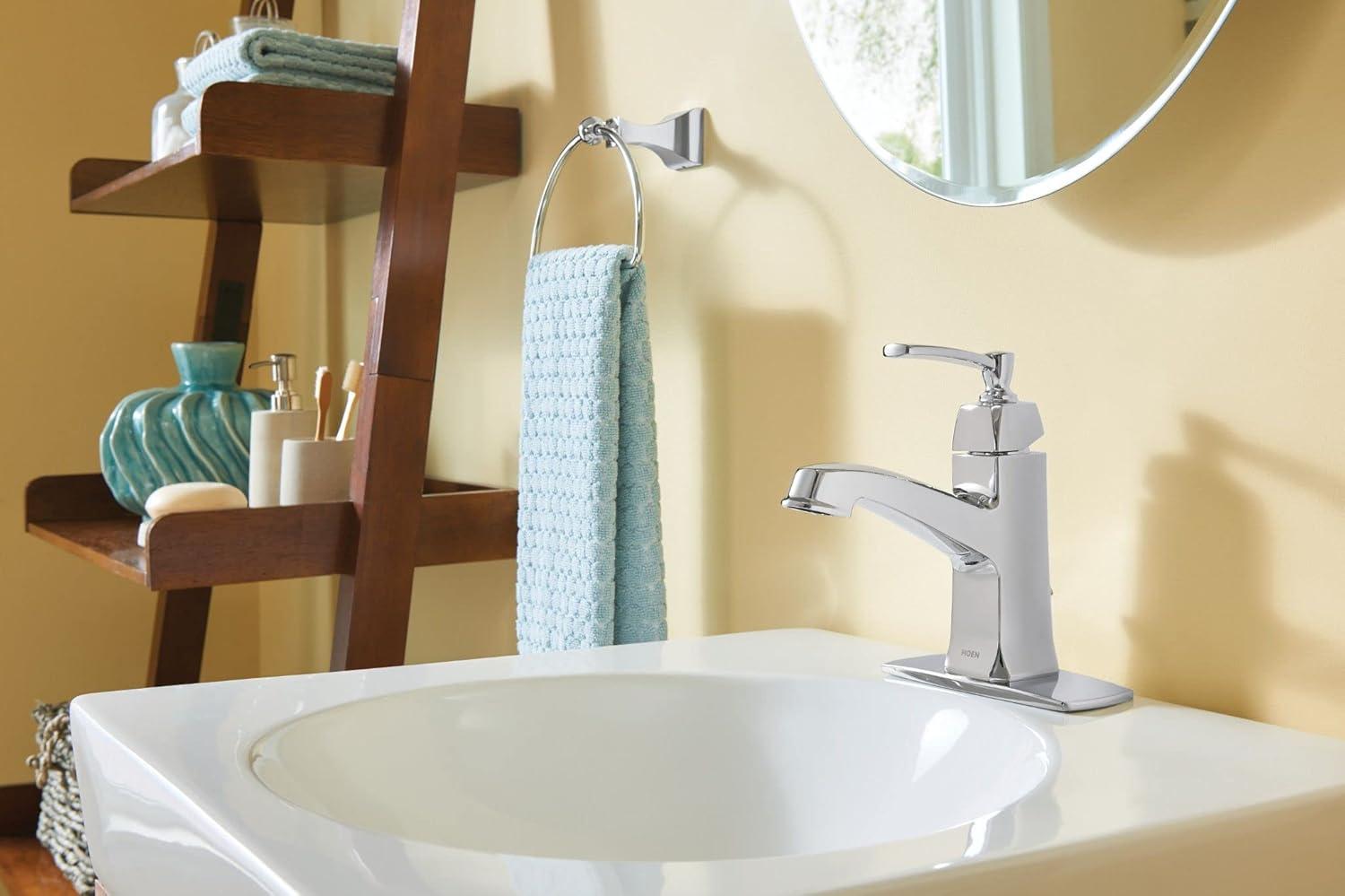 Conway Single Hole Bathroom Faucet with Drain Assembly