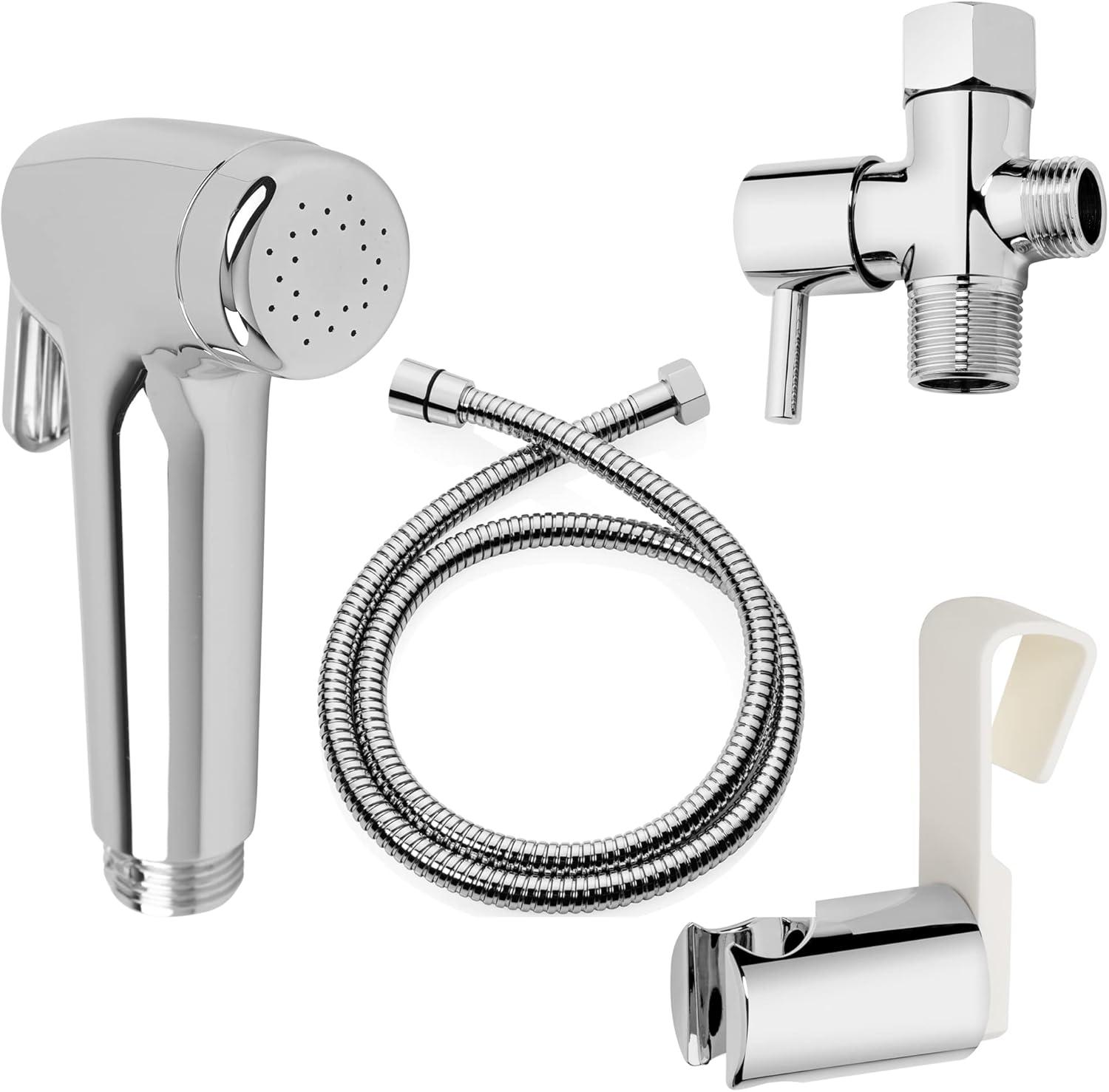 Brondell Rinslet Hand-Held Bidet in Chrome Finish