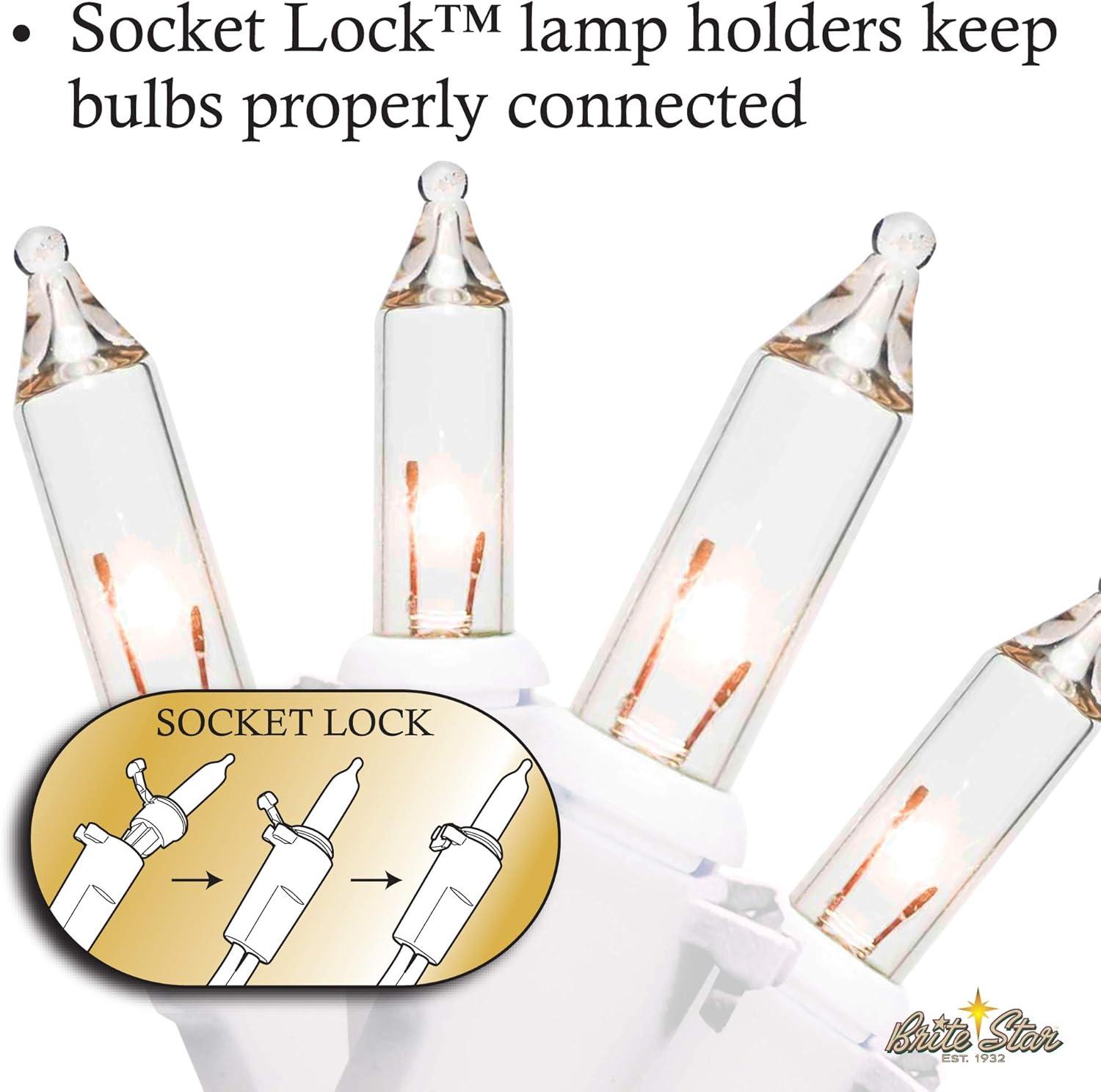 Brite Star 100 Lt PROFESSIONAL SERIES MINI, BLUE, WHITE WIRE