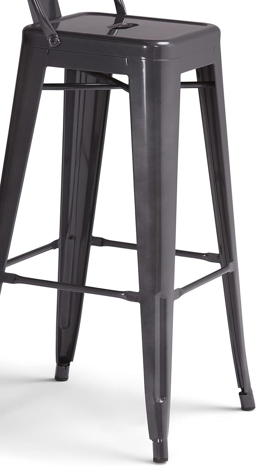 Sturges Counter Stool with Metal Frame