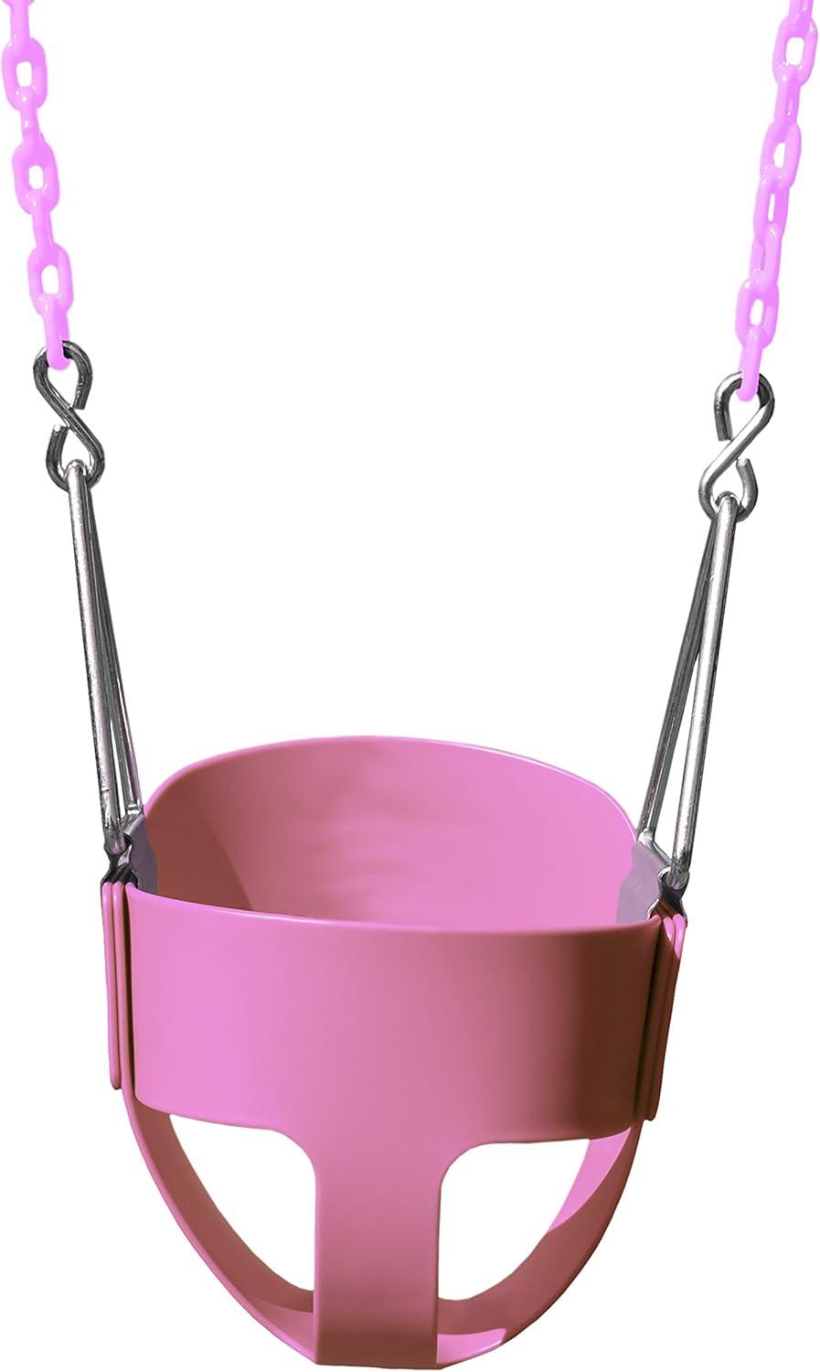 Plastic Bucket Swing with Chains