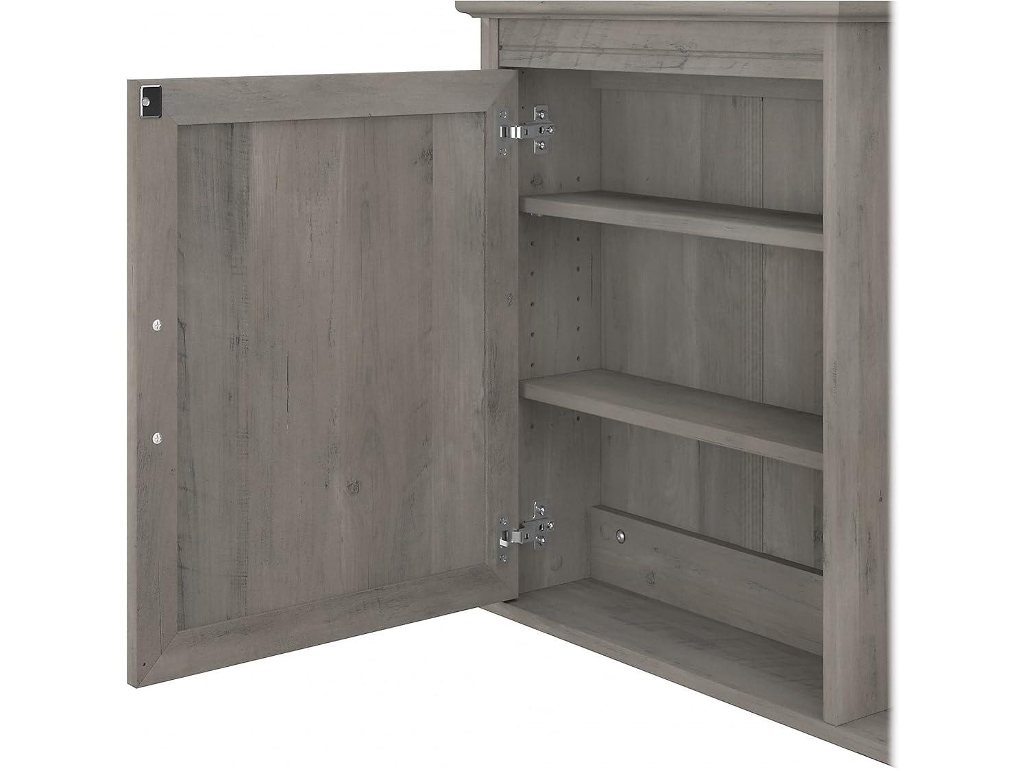 32''W Surface Framed Medicine Cabinet with Mirror