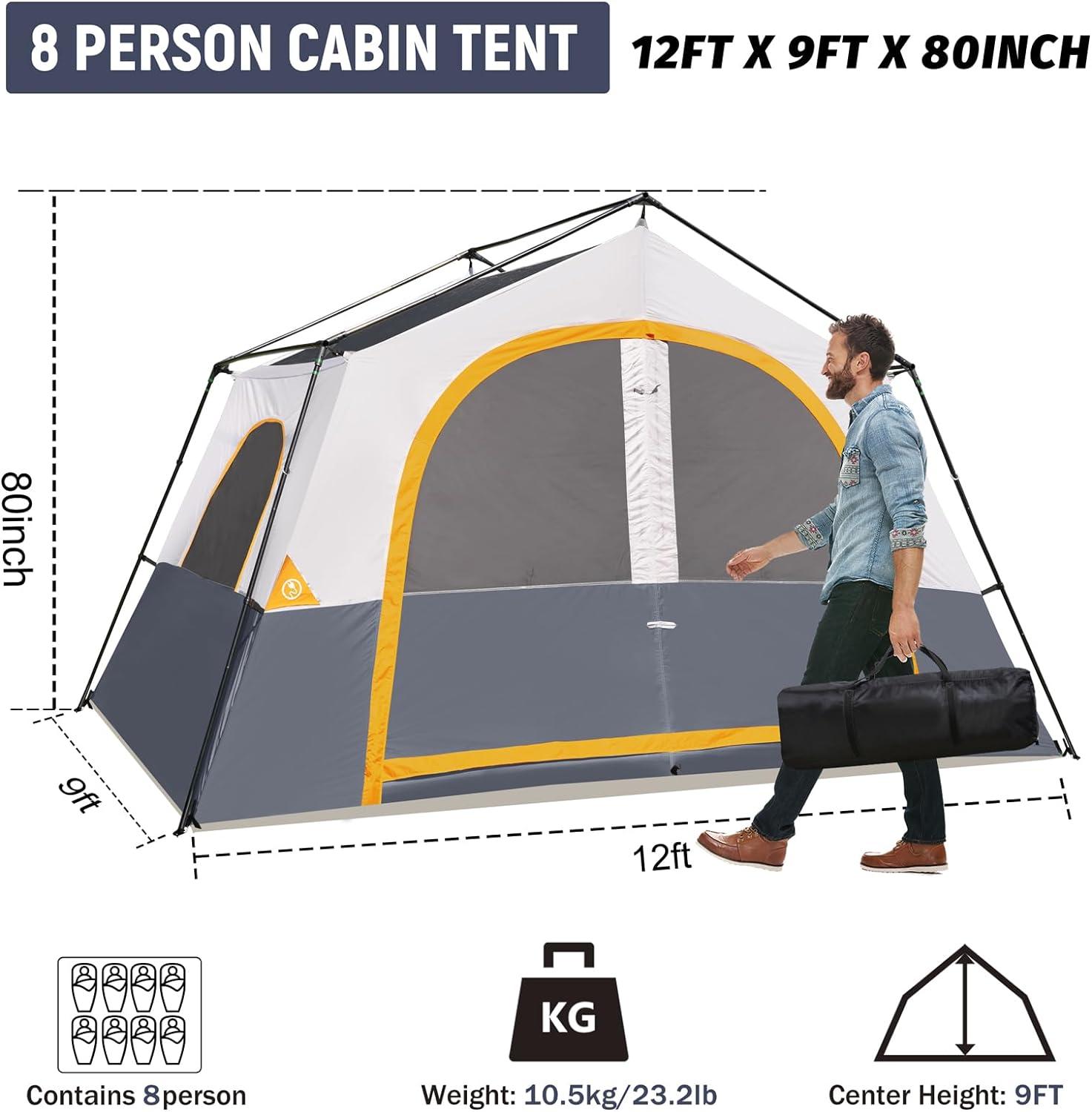 HIGEMZ 6 Person Tent