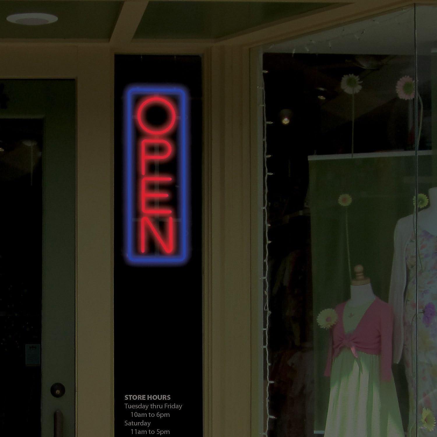 Mystiglo LED Swivel Open Sign