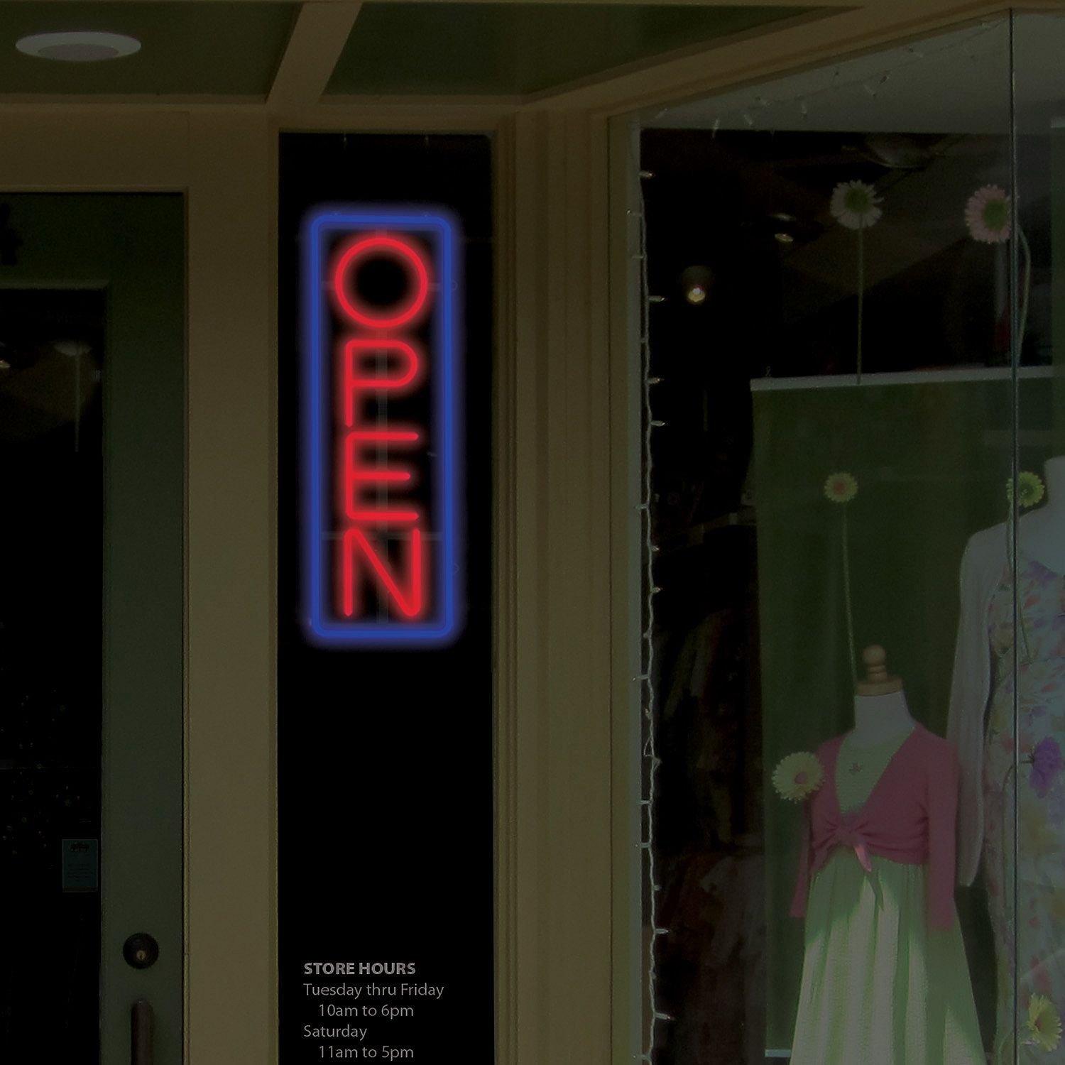 Mystiglo LED Swivel Open Sign