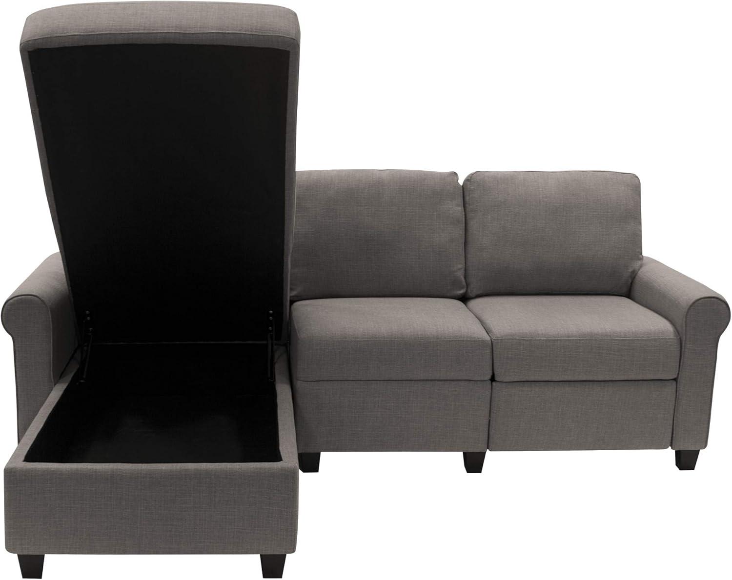 Serta Palisades Reclining Sectional Sofa with Storage Chaise