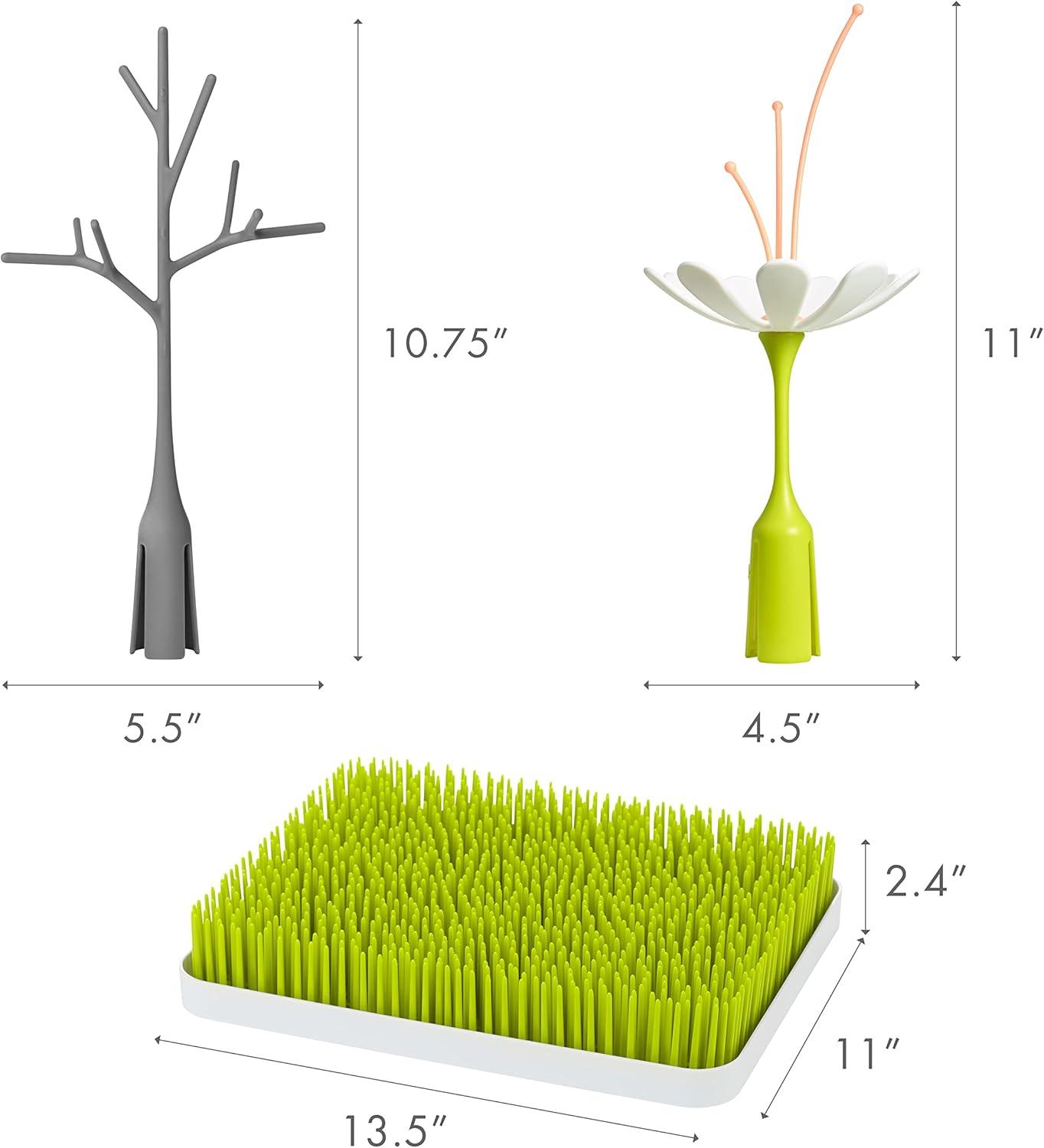 Boon Lawn Drying Rack - Stem & Twig Bundle - Green - 3ct