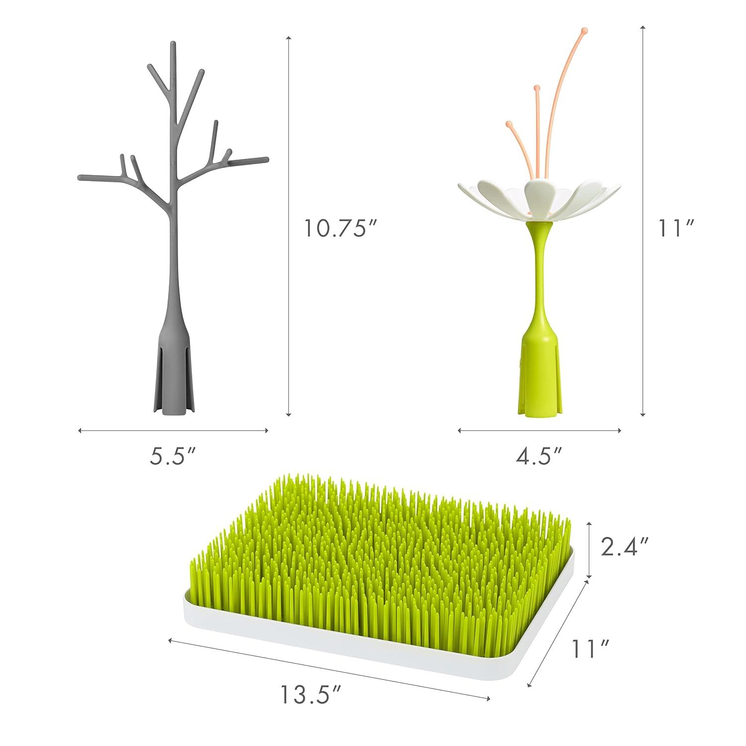 Boon Lawn Drying Rack - Stem & Twig Bundle - Green - 3ct