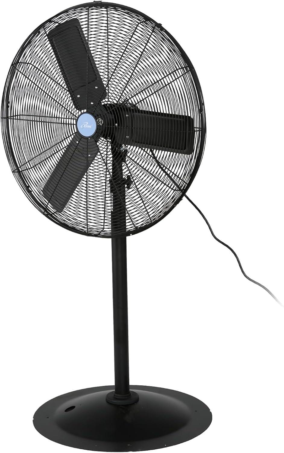 iLIVING 30 inch Commercial Pedestal Floor Fan