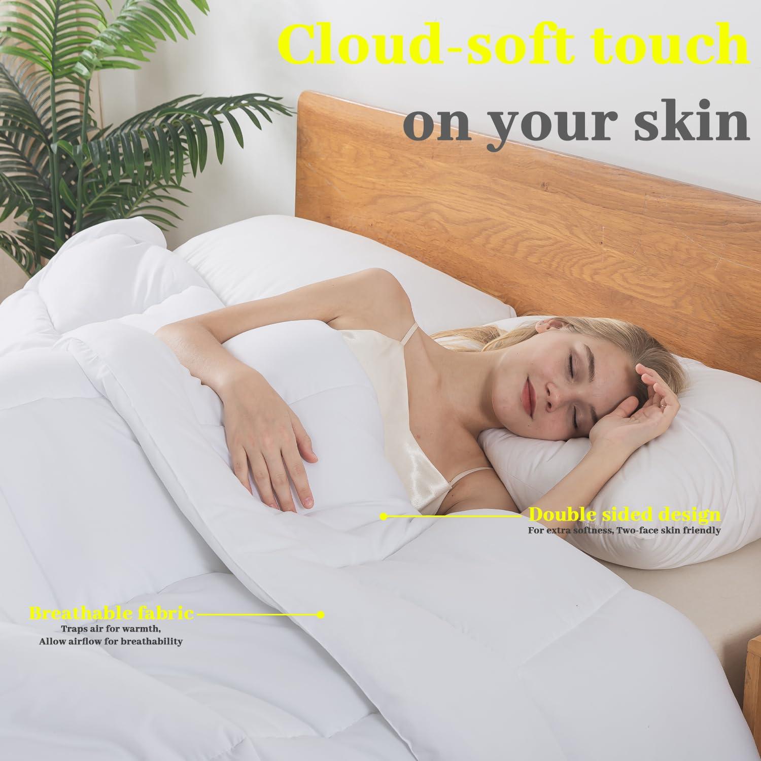 All Season Polyester Down Alternative Comforter/Duvet Insert