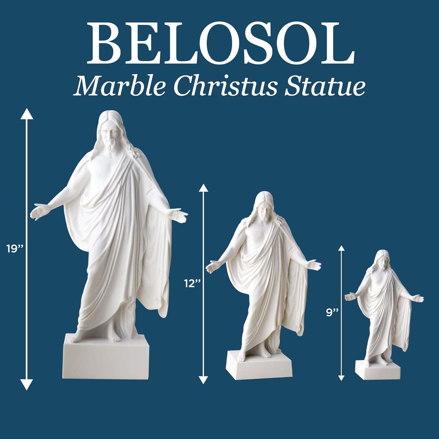 Deseret Book - Christus Statue - Christian Decor - Jesus Statue - Jesus Home Decor - Inspirational Sculpture - Christian Living - 12