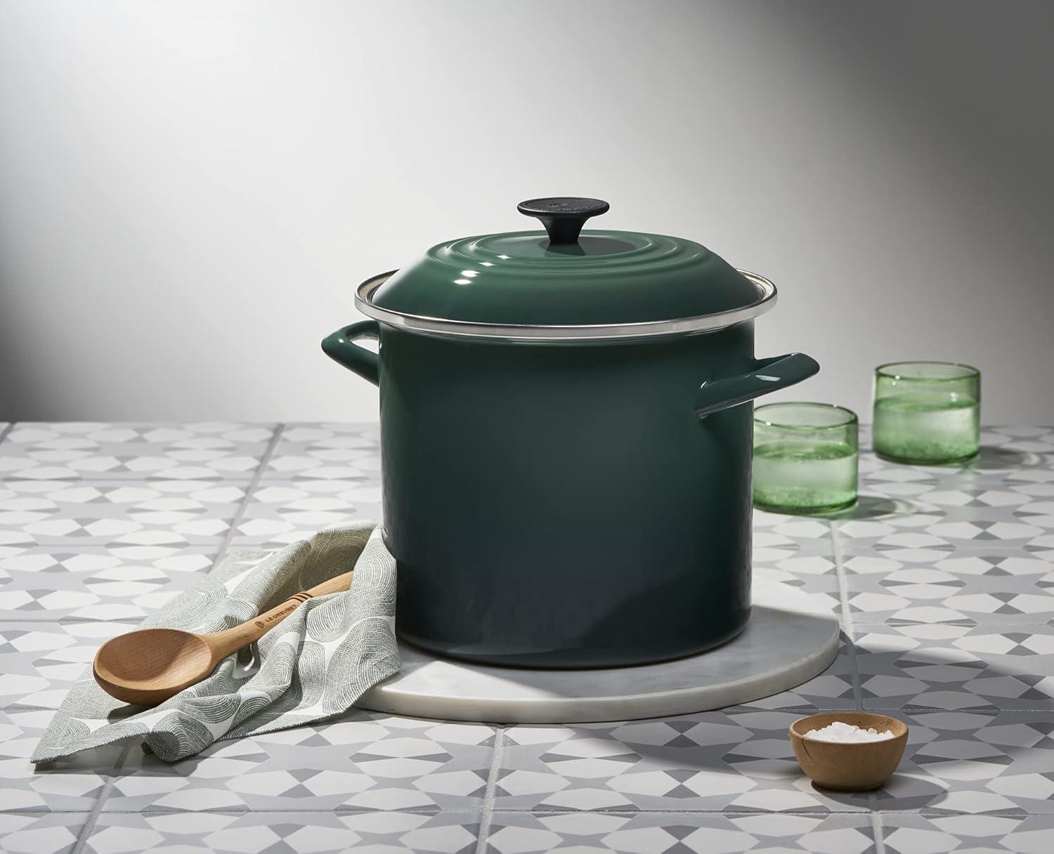 Le Creuset ® Sea Salt 8-Qt. Enameled Stockpot