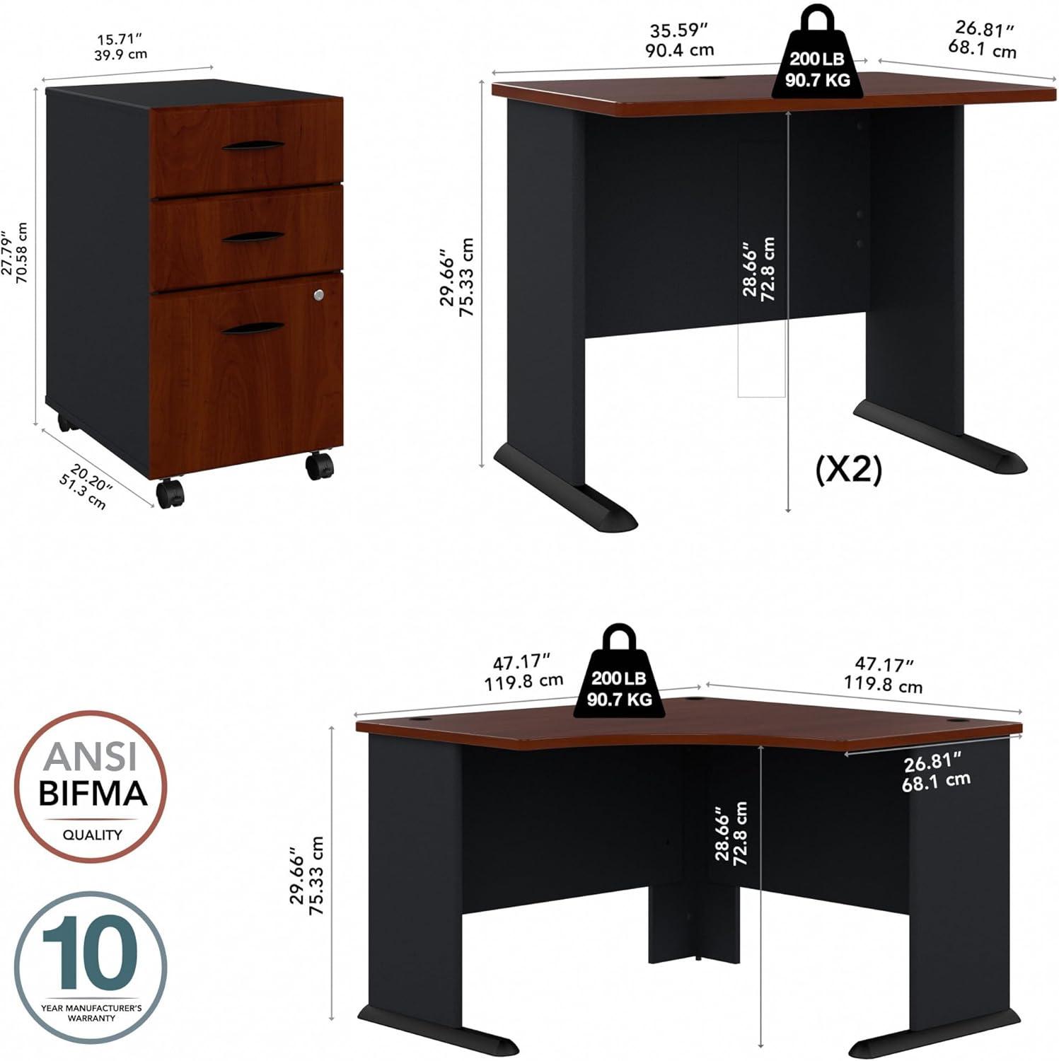 L-Shape Executive Desk