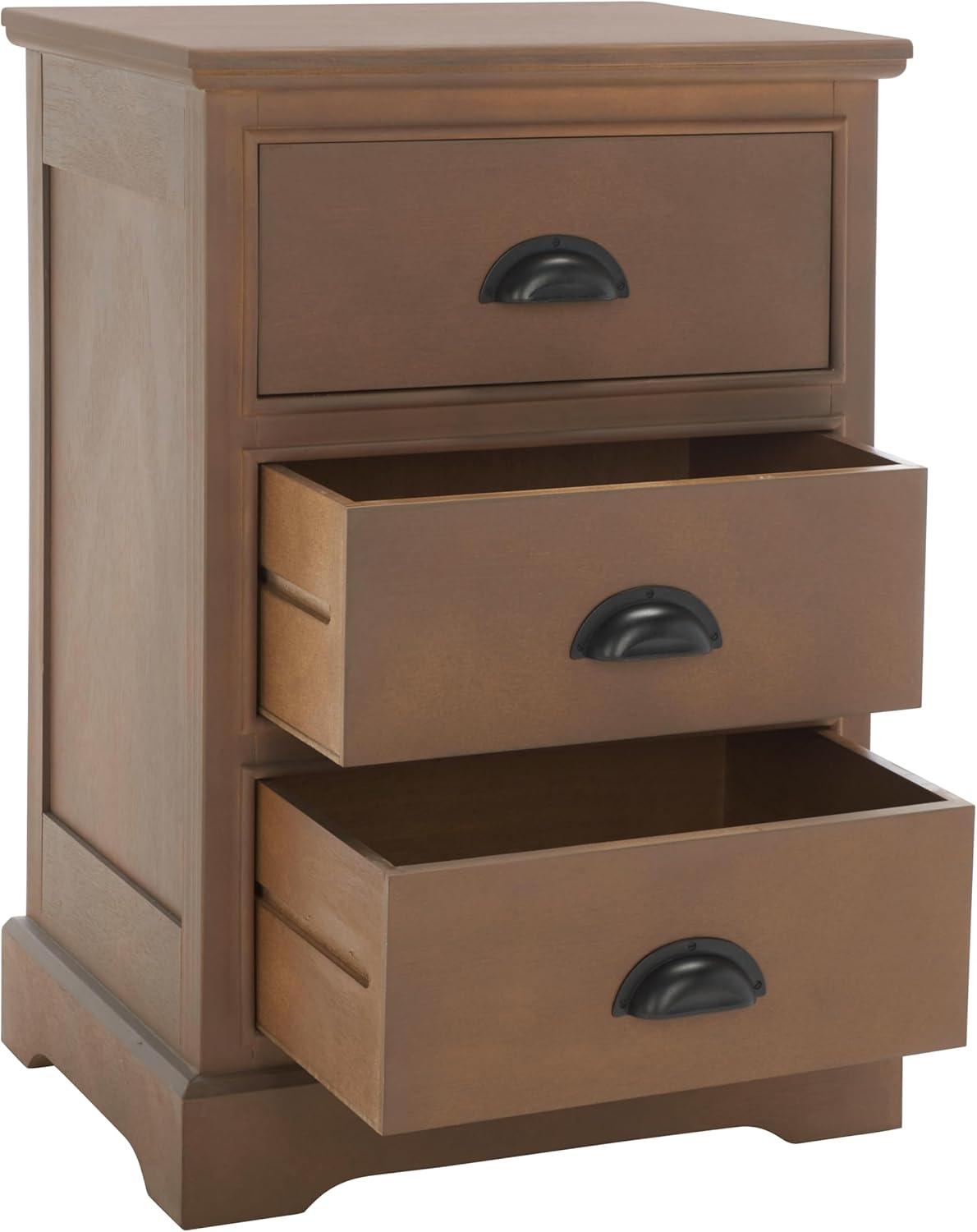 Griffin 3 Drawer Side Table - Safavieh