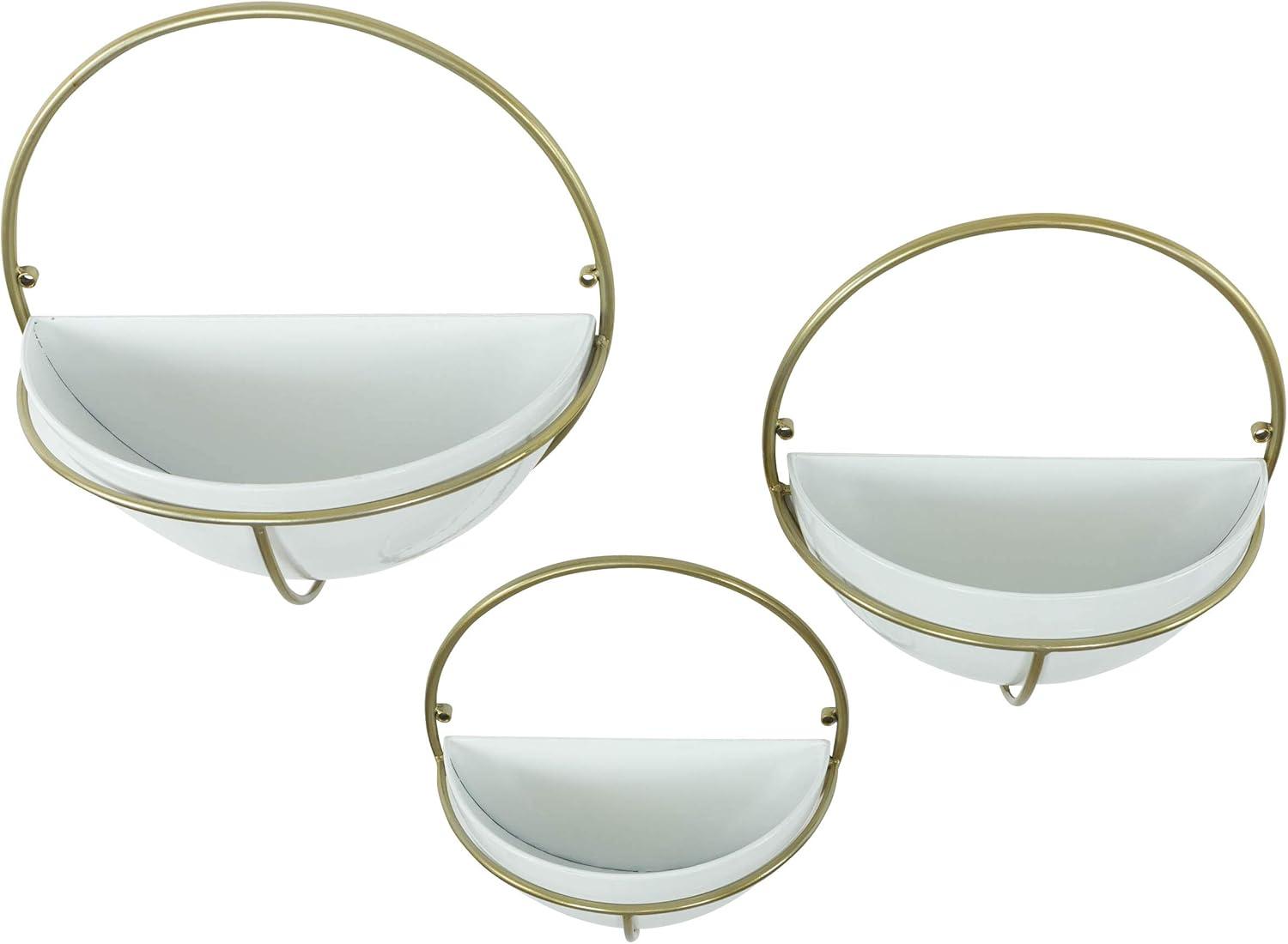 Isley Modern Wall Planters (Set of 3)