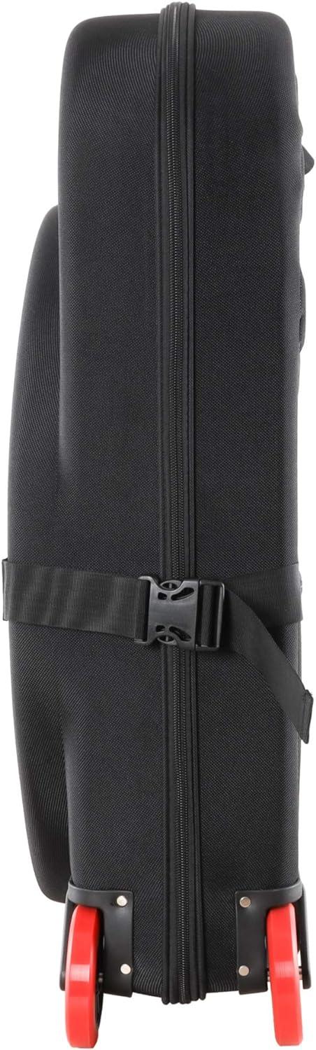 CyclingDeal Bike Travel Case | Lightweight & Durable Bike Case for Flying w/EVA Material | TSA Lock & Wheels for Easy Transportation | Bicycle Travel Bag for Flights | Up to 700c Road or 29" MTBs