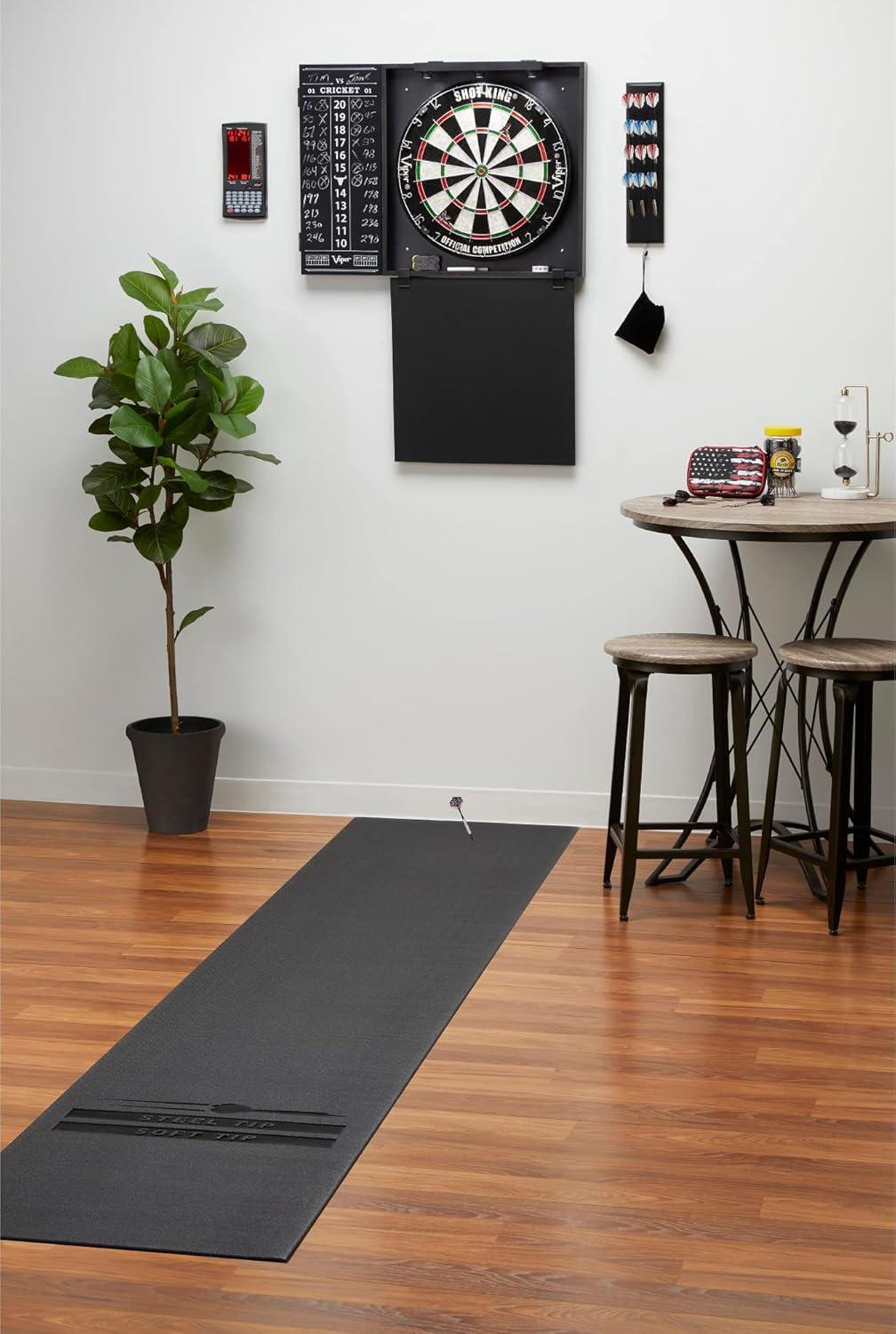 Viper Viper Steadfast Bristle Dartboard and Backboard Set with Darts