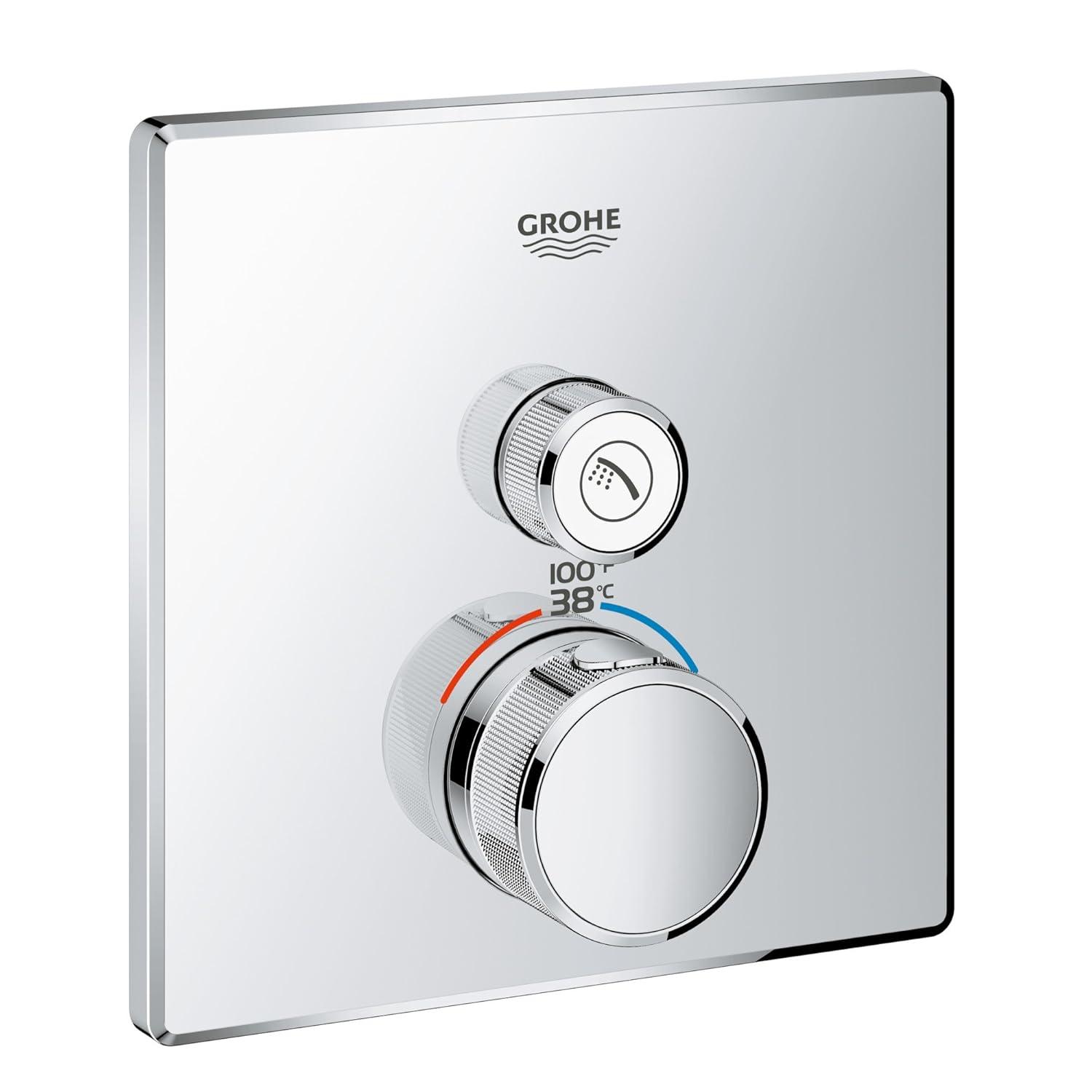 Grohtherm® SmartControl Single Function Thermostatic Trim with Control Module