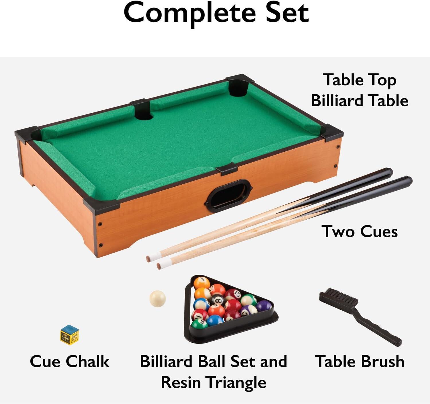 Main Street Classics Sinister Table Top Billiards