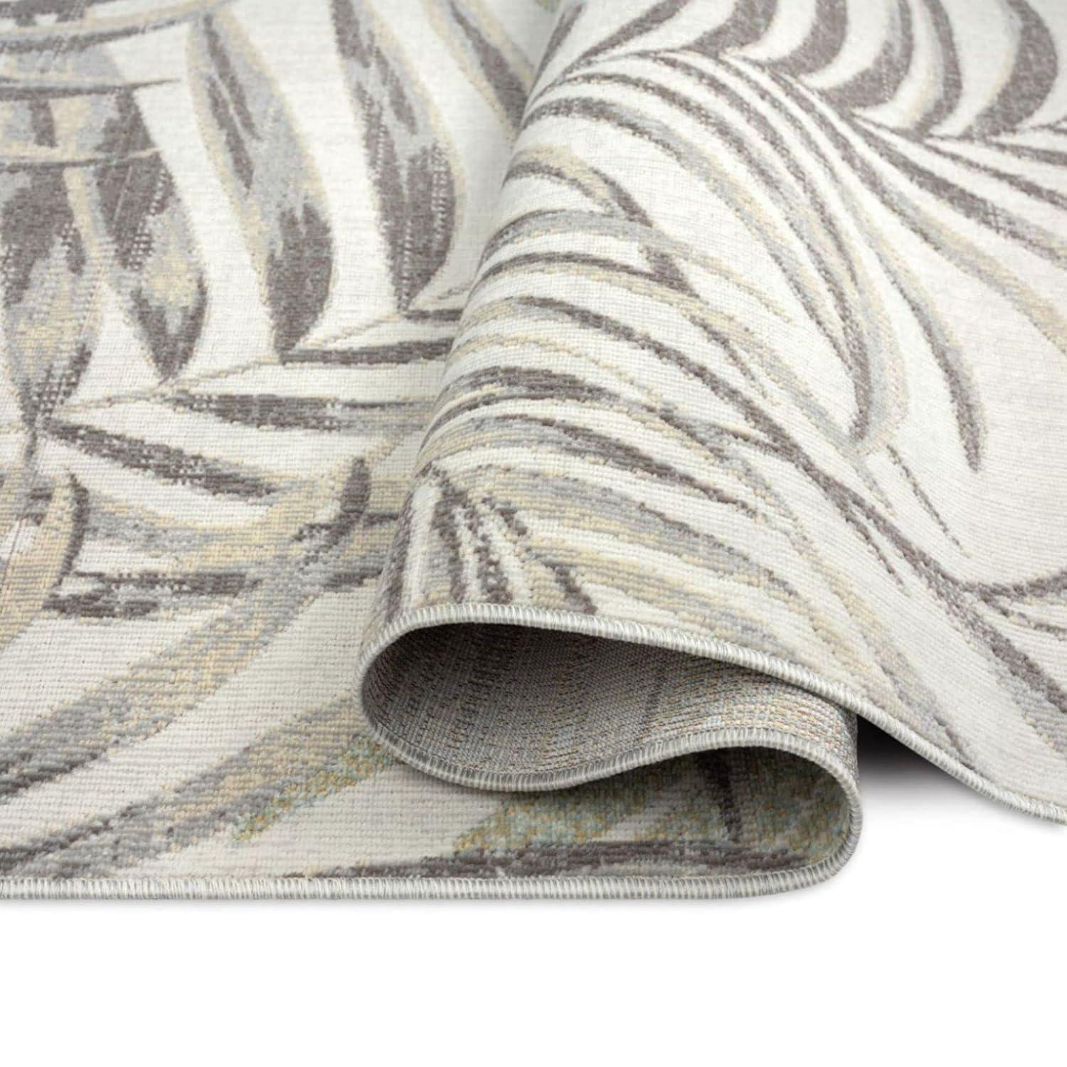 Tommy Bahama Malibu Palm Springs Coastal Indoor/Outdoor Area Rug, Ivory/Green