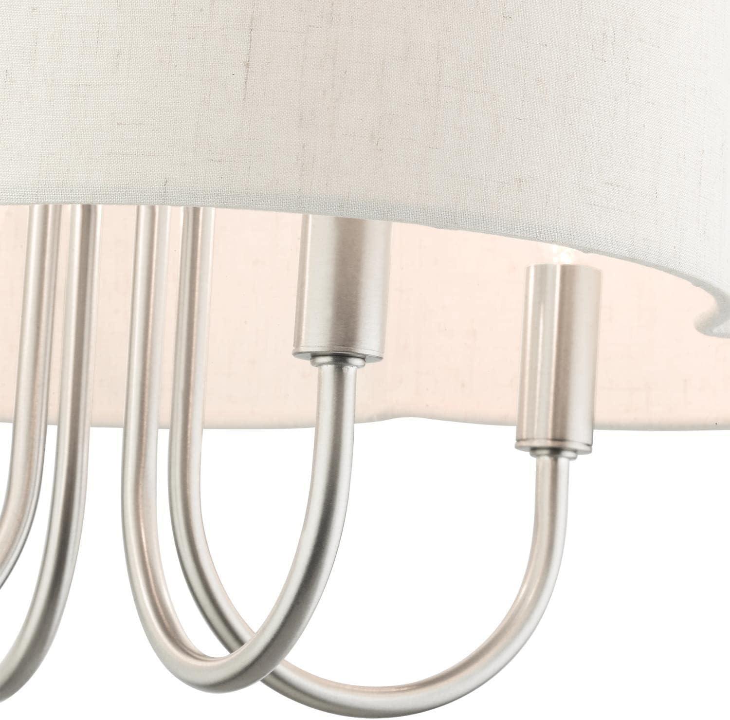 Livex Lighting Solstice 4 - Light Chandelier in  Brushed Nickel
