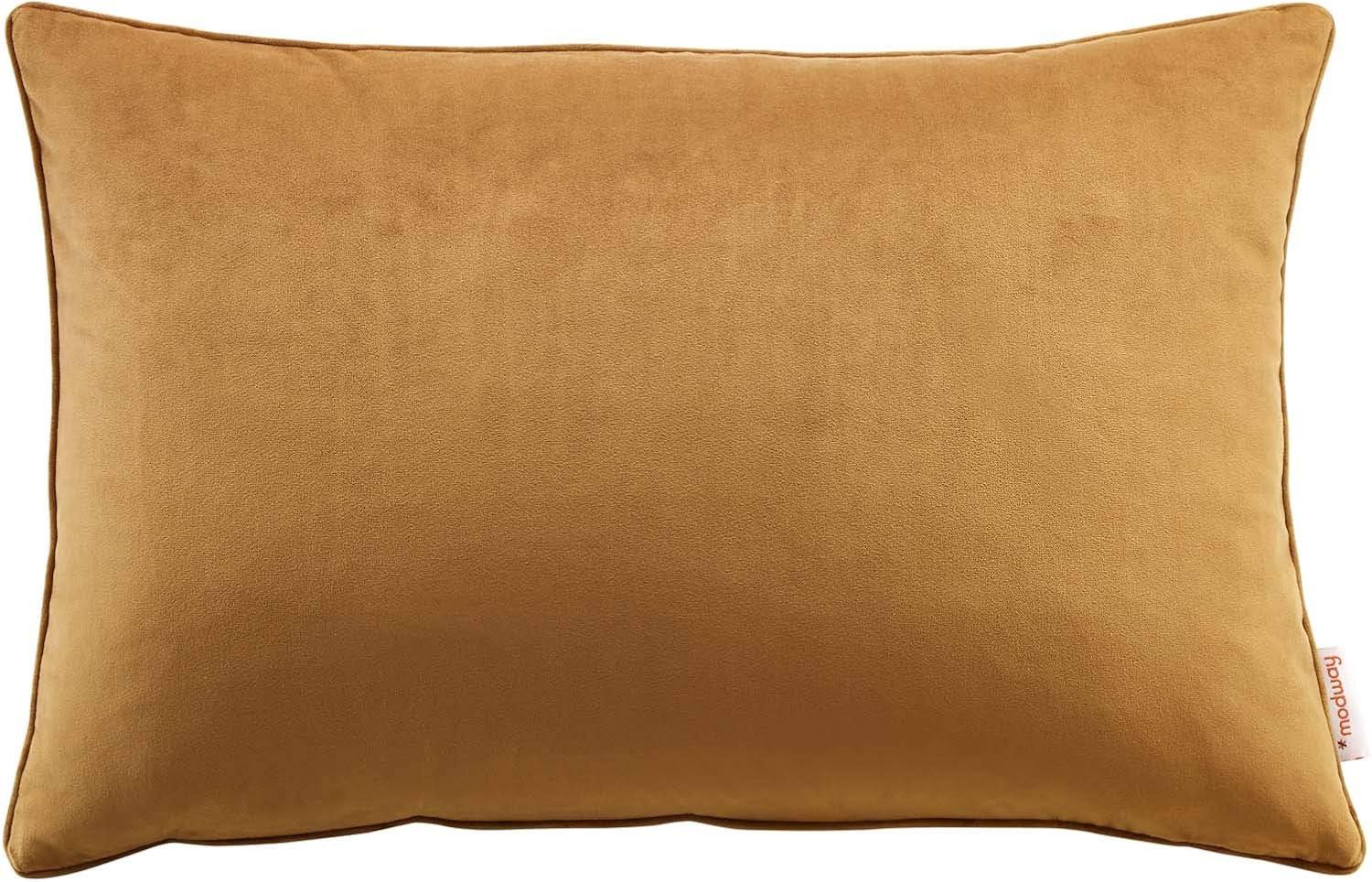 Modway Enhance Lumbar Performance Velvet Throw Pillow by Modway