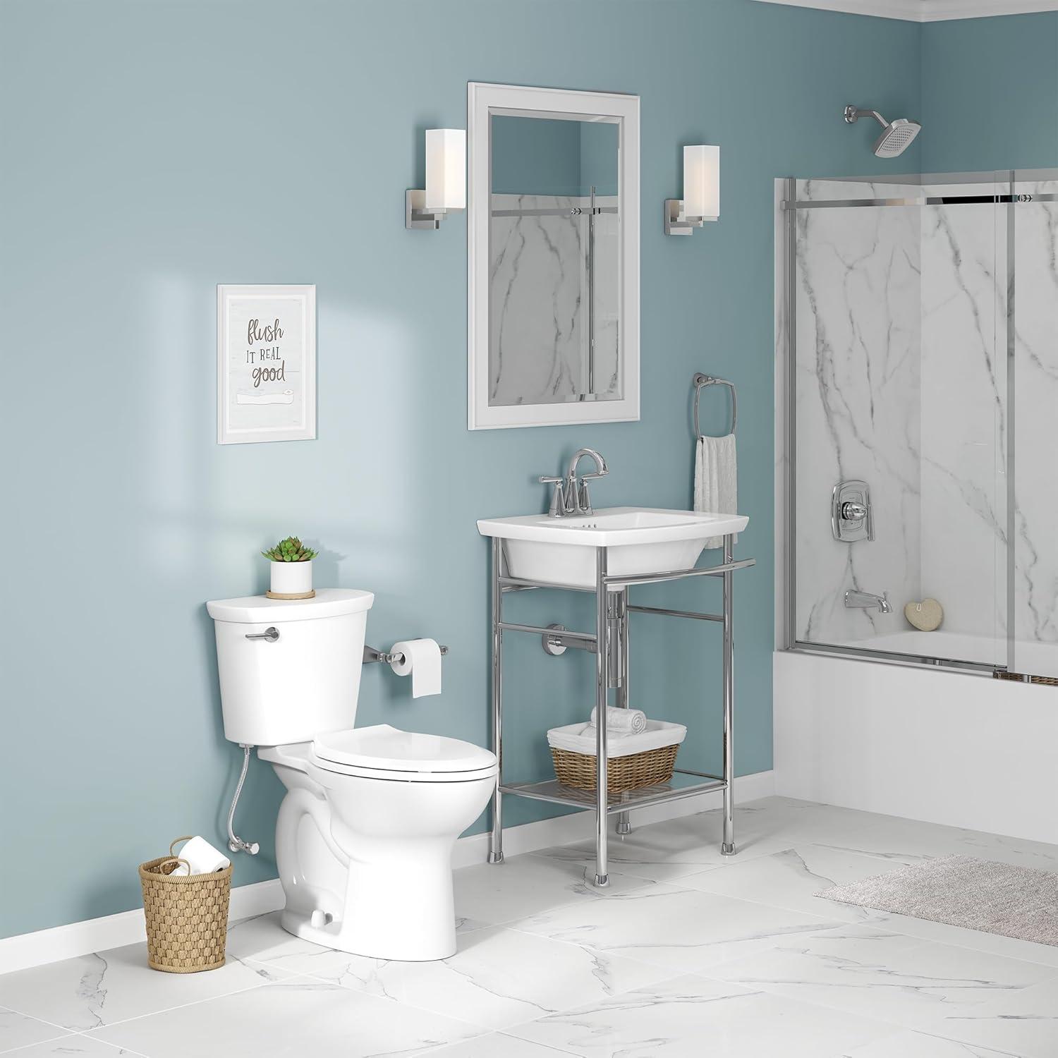 American Standard 2462.016.020 American Standard Cadet Two-Piece Pressure Assist Toilet Elongated