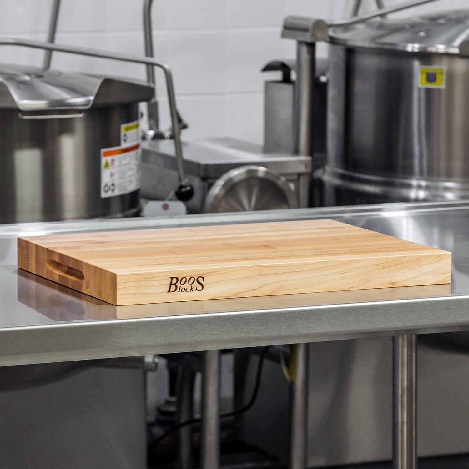 John Boos John Boos Platinum Series Reversible Wood Cutting Board, Maple