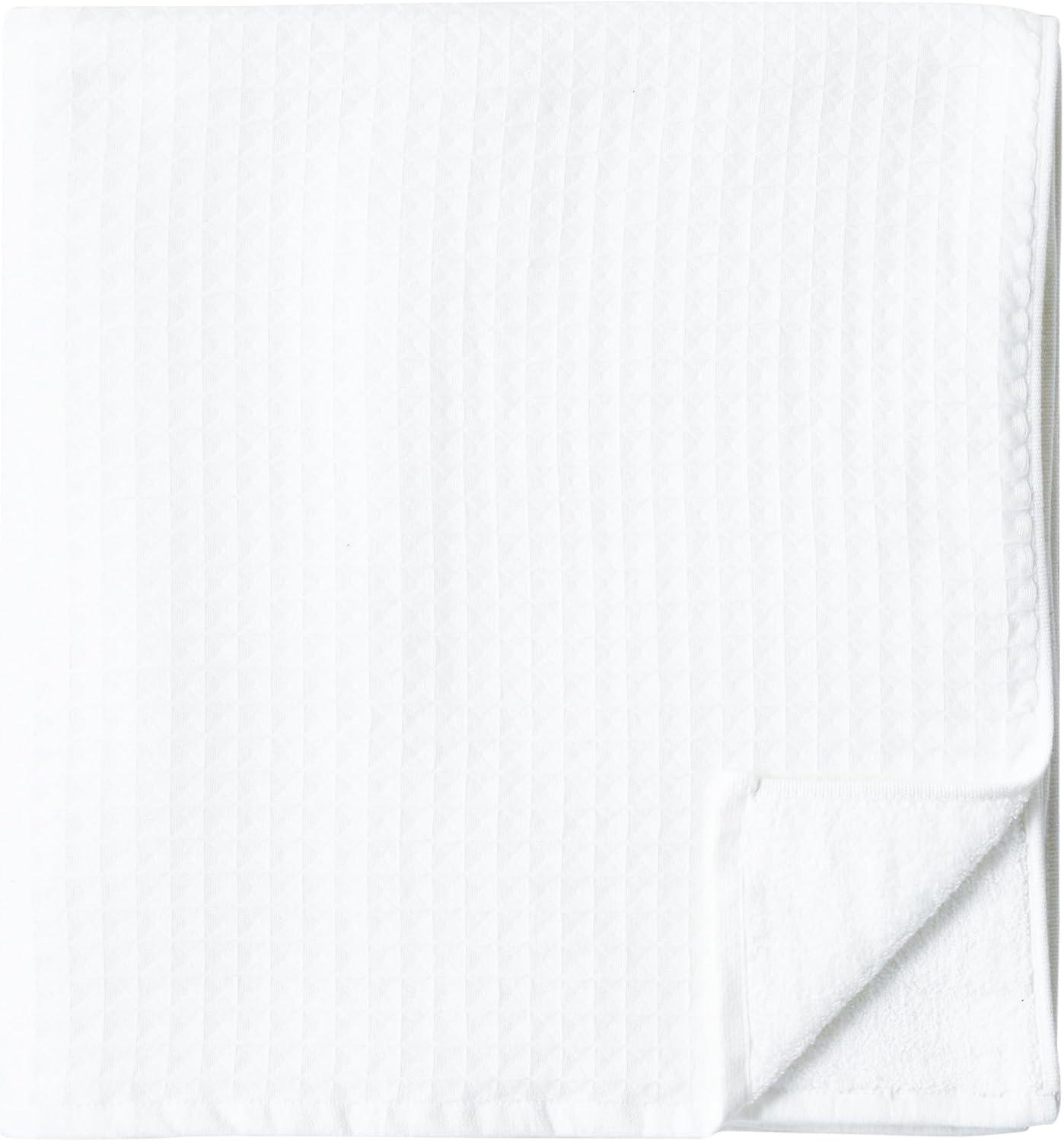 Waffle Twist 100% Cotton Bath Towel